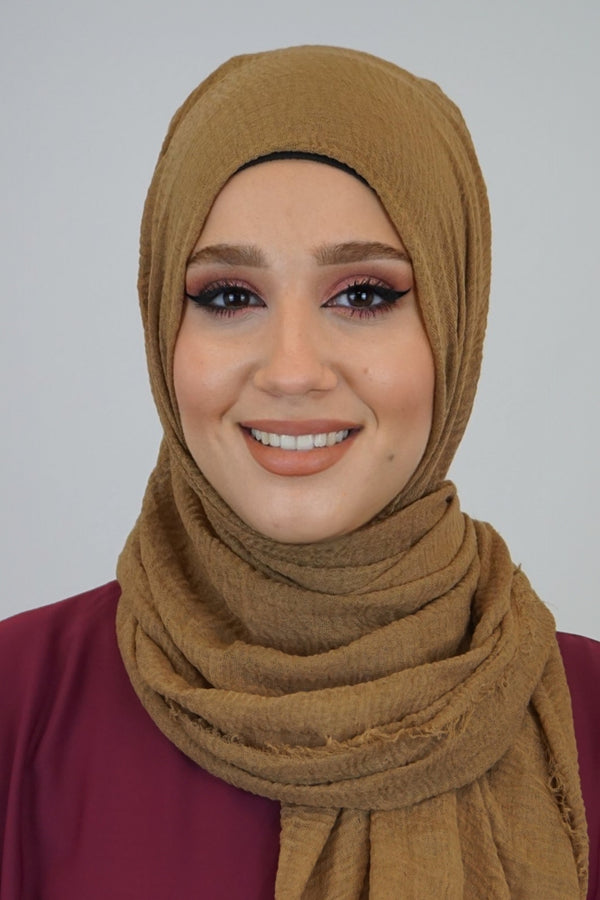 Daily Hijab Dalia Camel