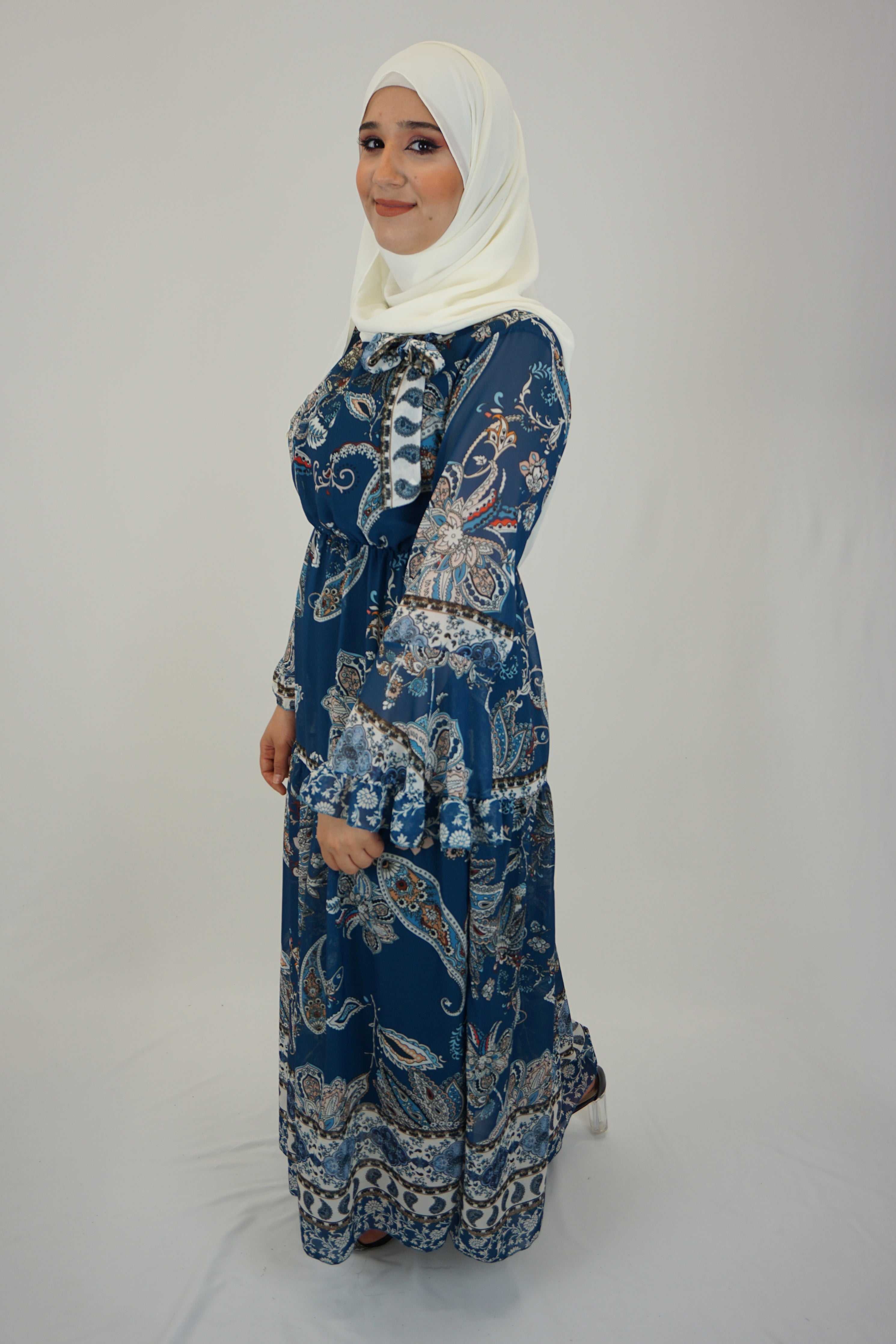 Kleid Munira Blau