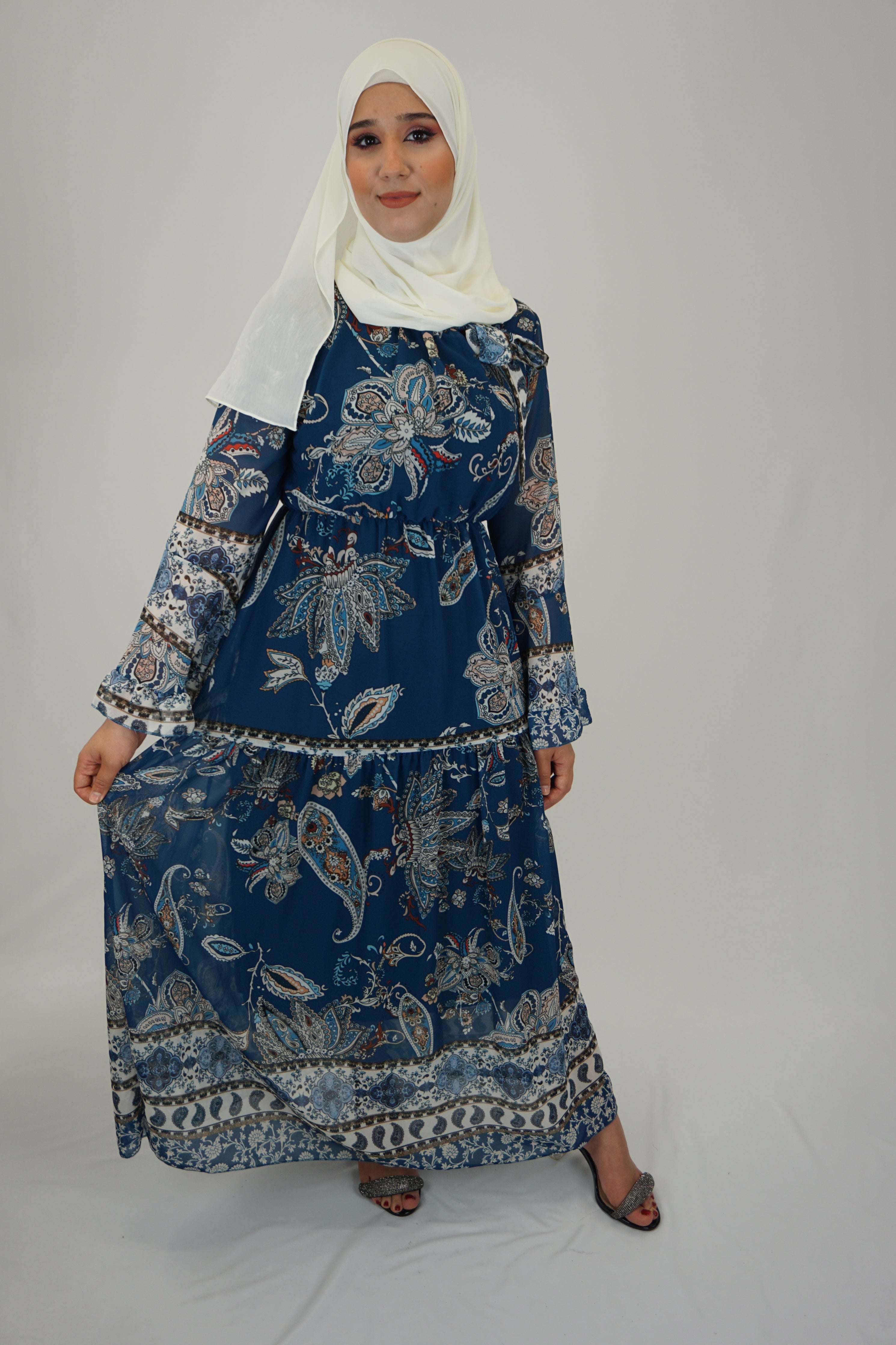 Kleid Munira Blau