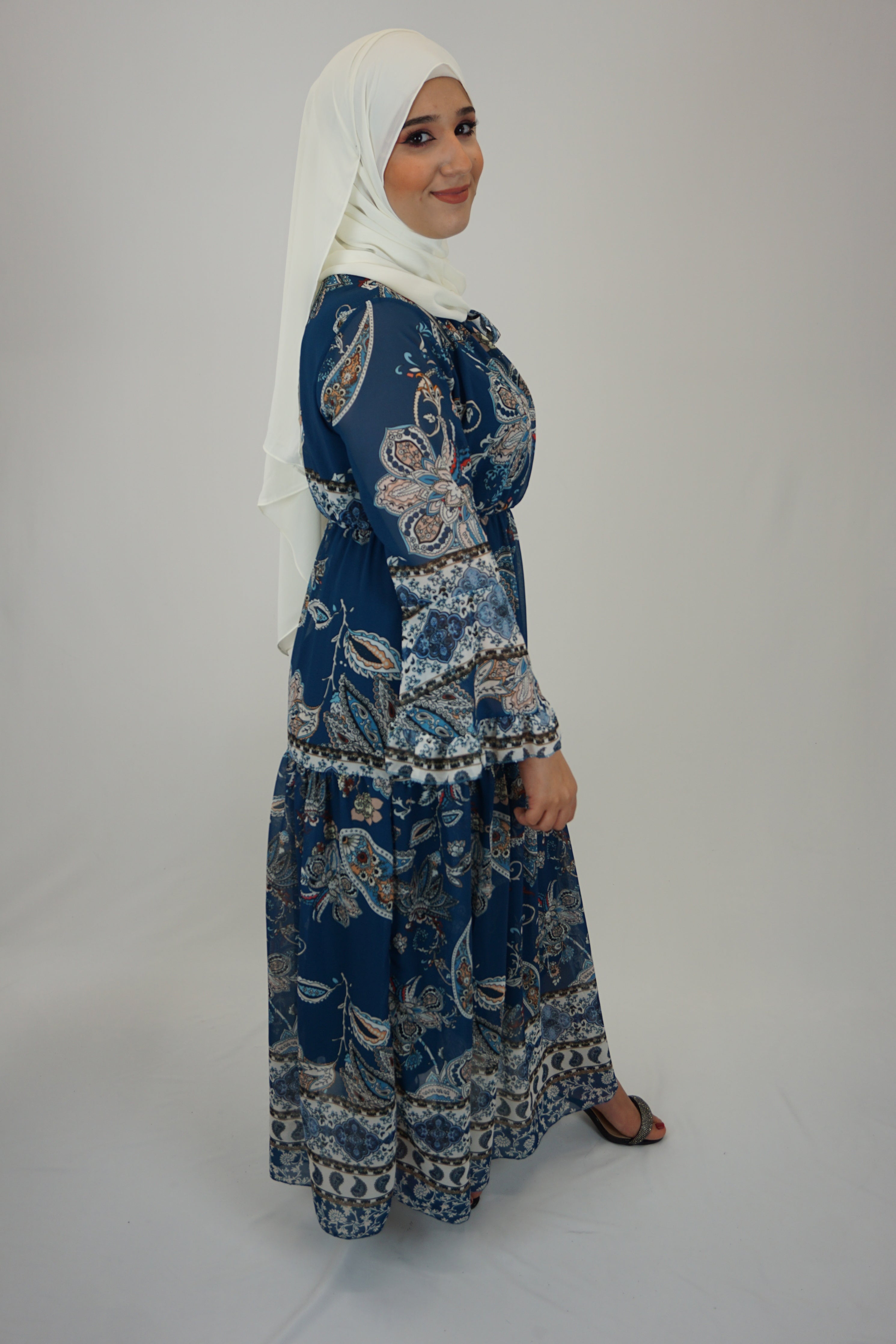 Kleid Munira Blau