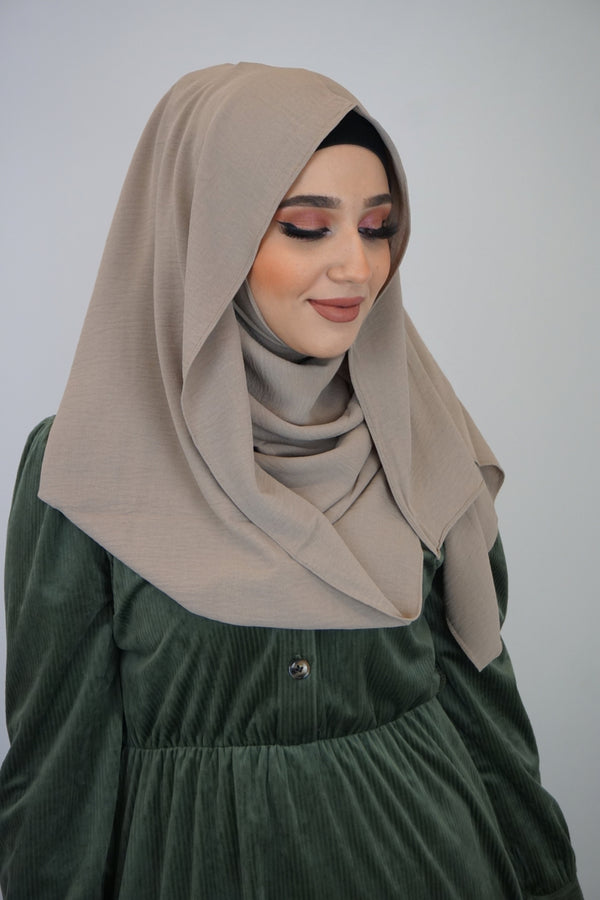 Jazz Hijab Schlammbraun