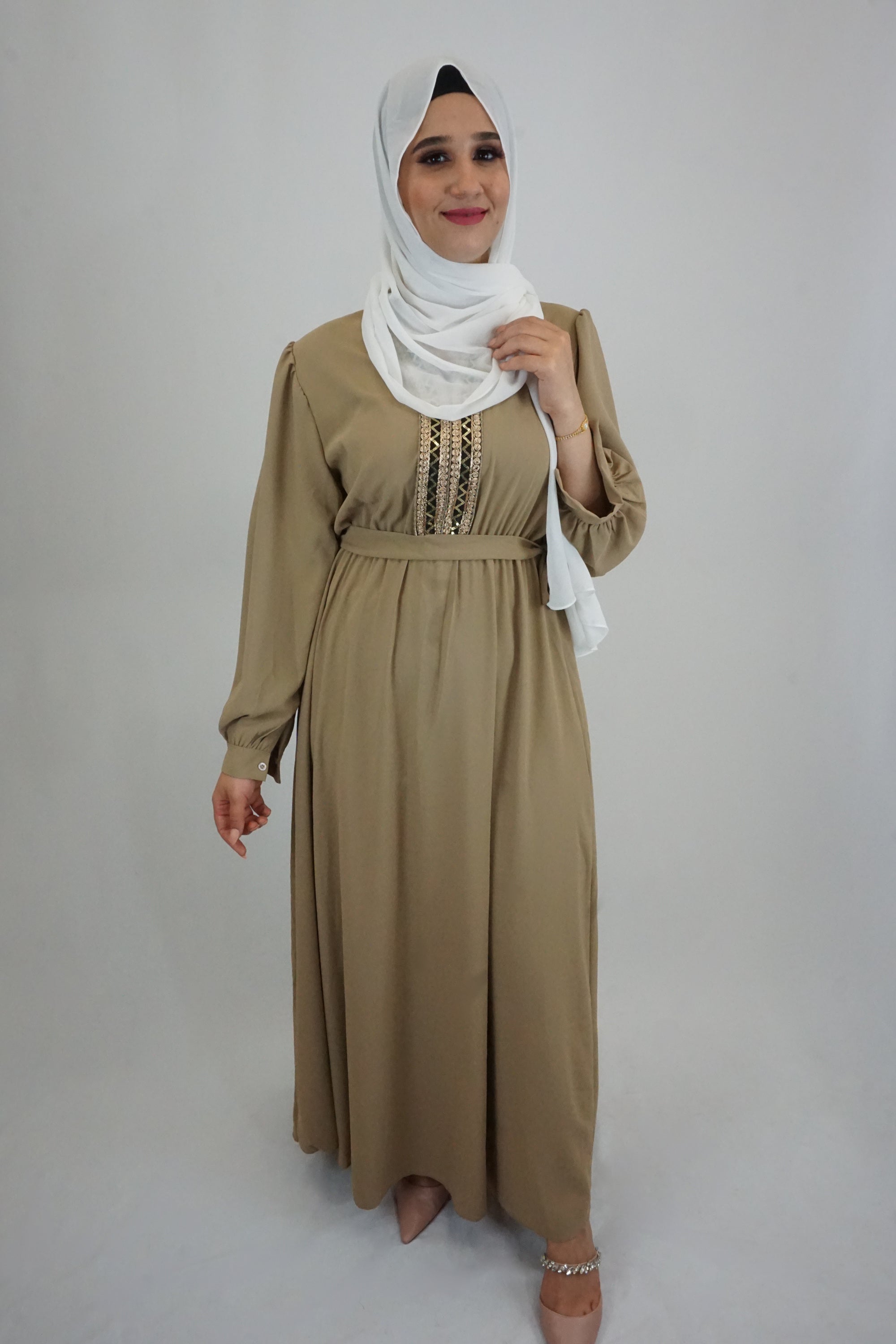 Kleid Hiba Sand