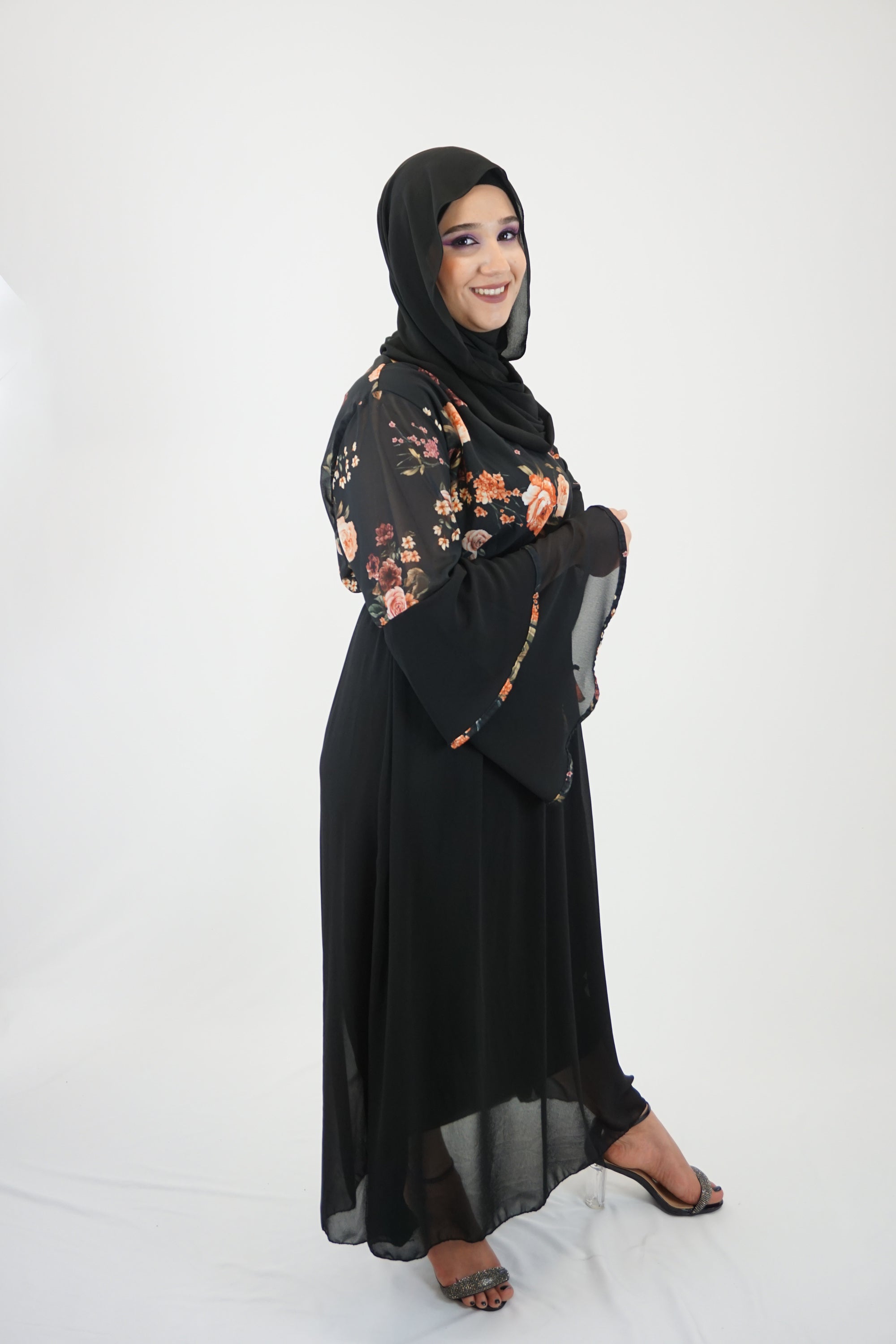 Kleid Farheen Schwarz