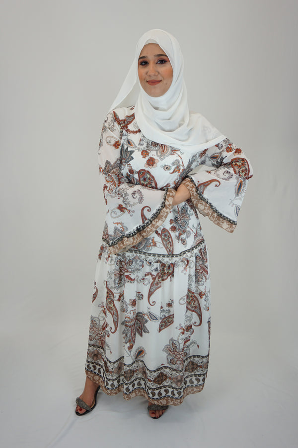 Kleid Munira Weiß