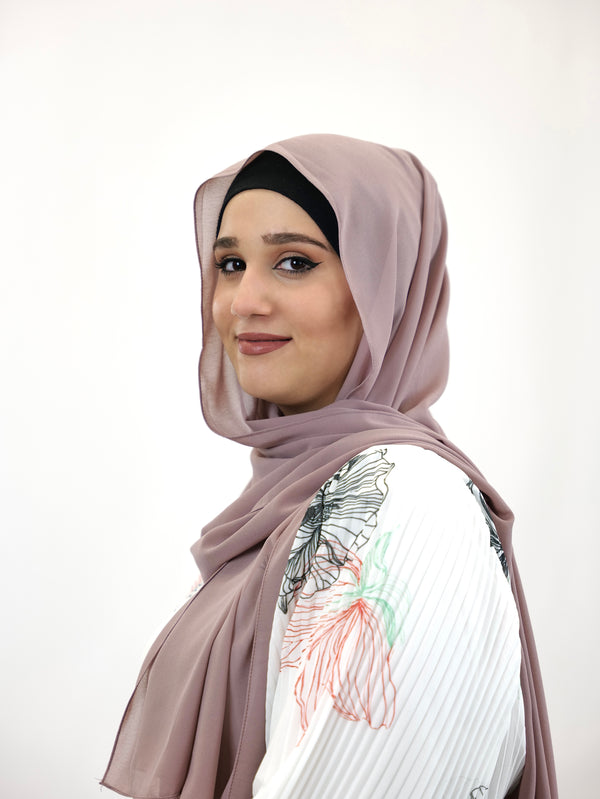 Chiffon XL Hijab Blush