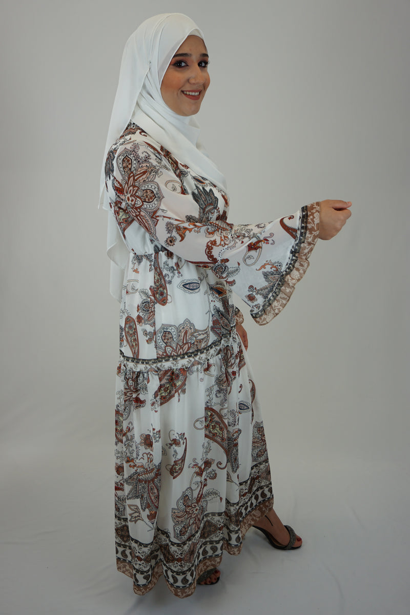 Kleid Munira Weiß