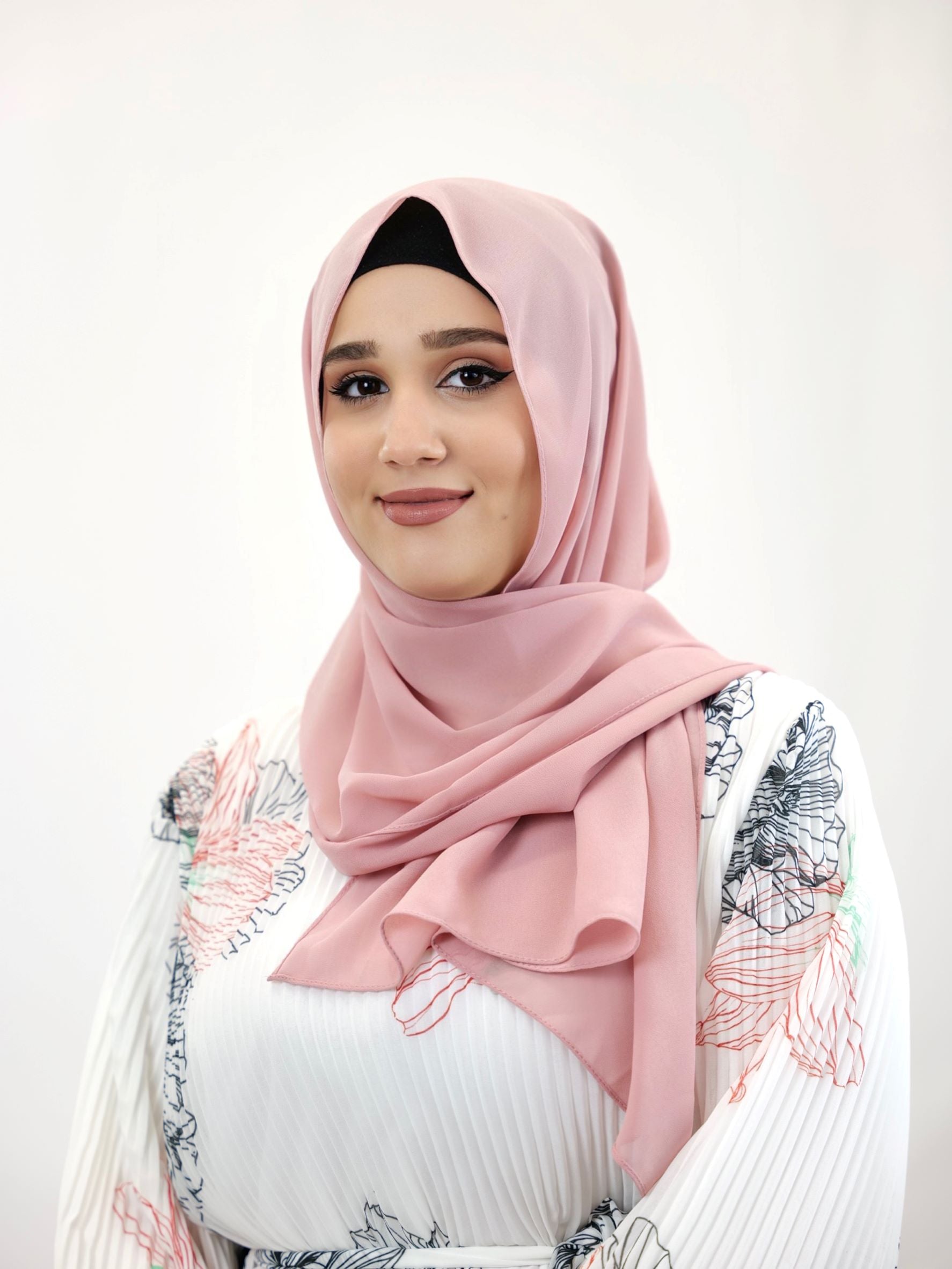 Chiffon Hijab Maira Rosa