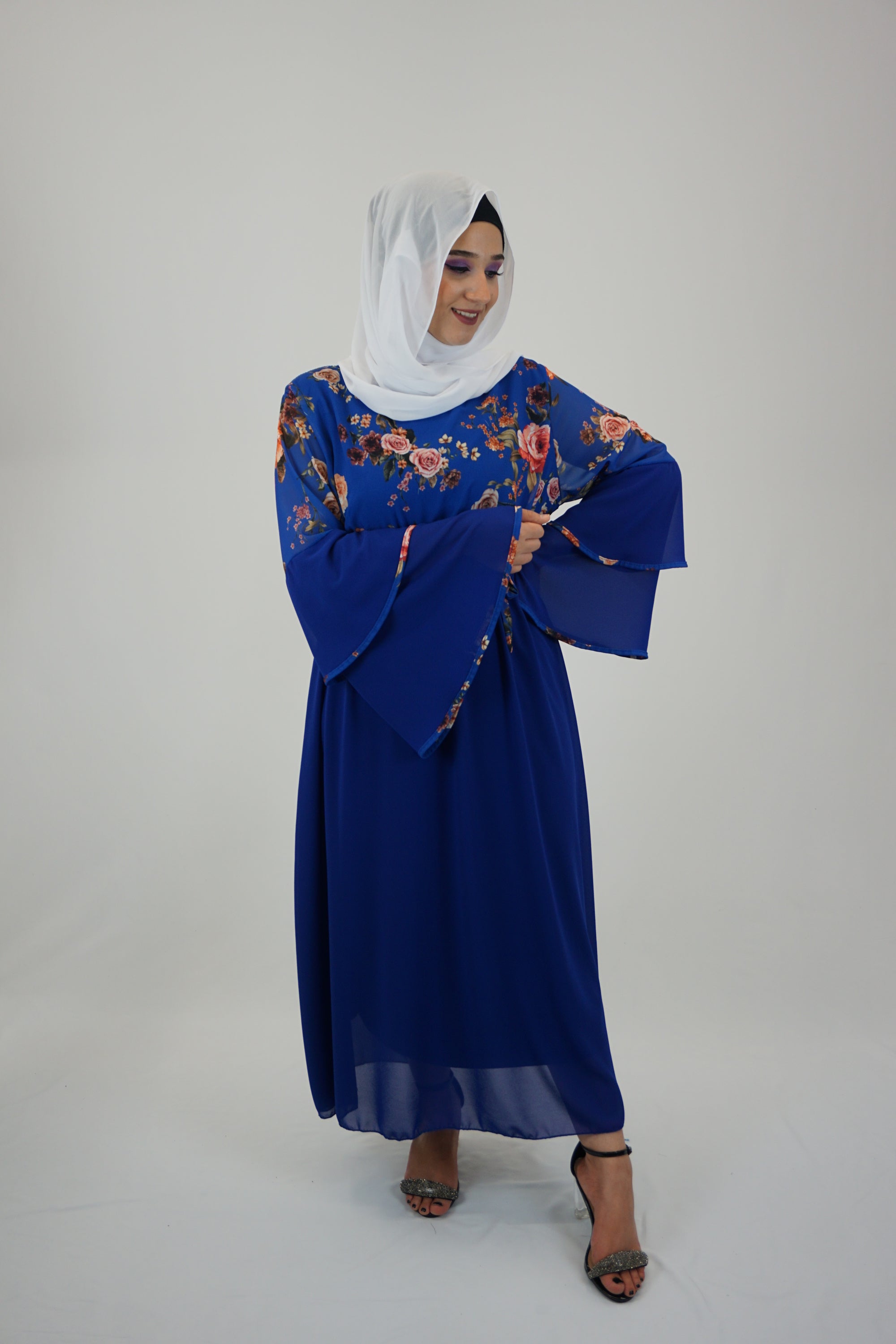 Kleid Farheen Blau