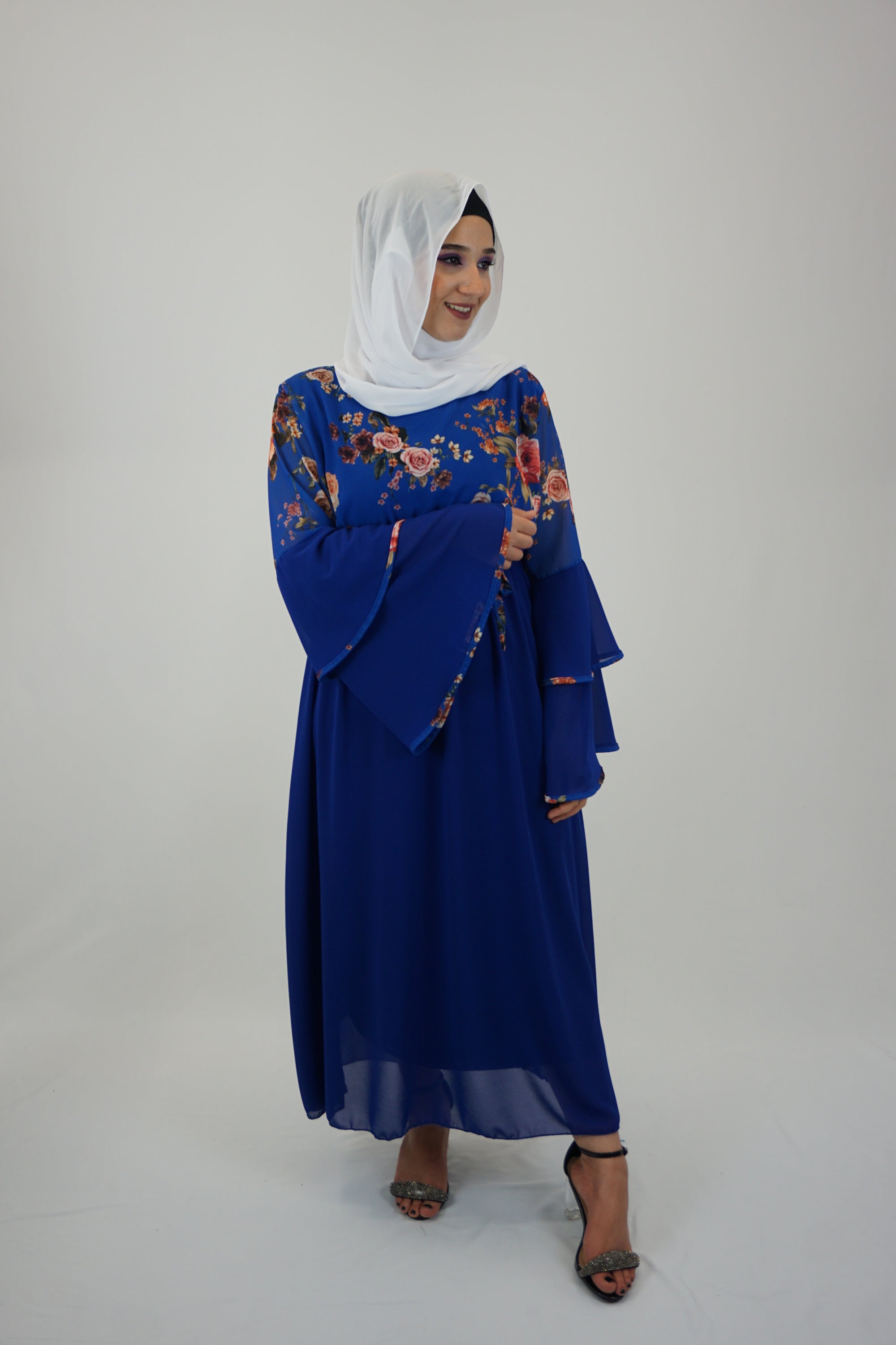 Kleid Farheen Blau