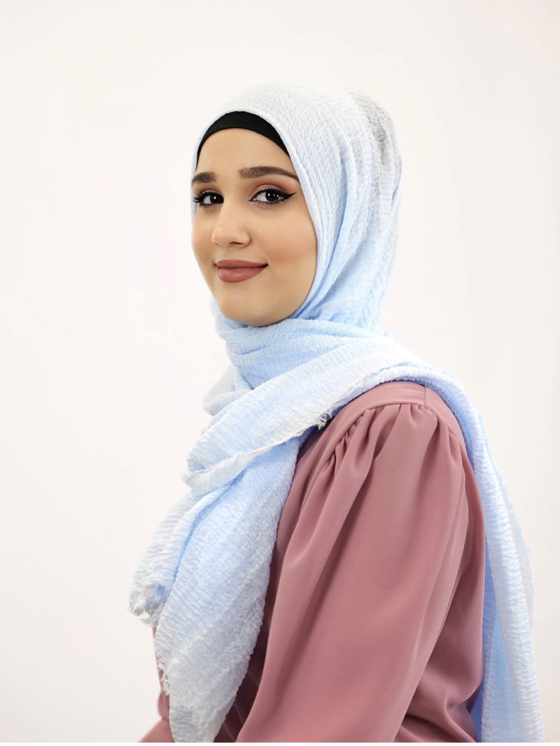 Daily Hijab Dalia Wasserblau