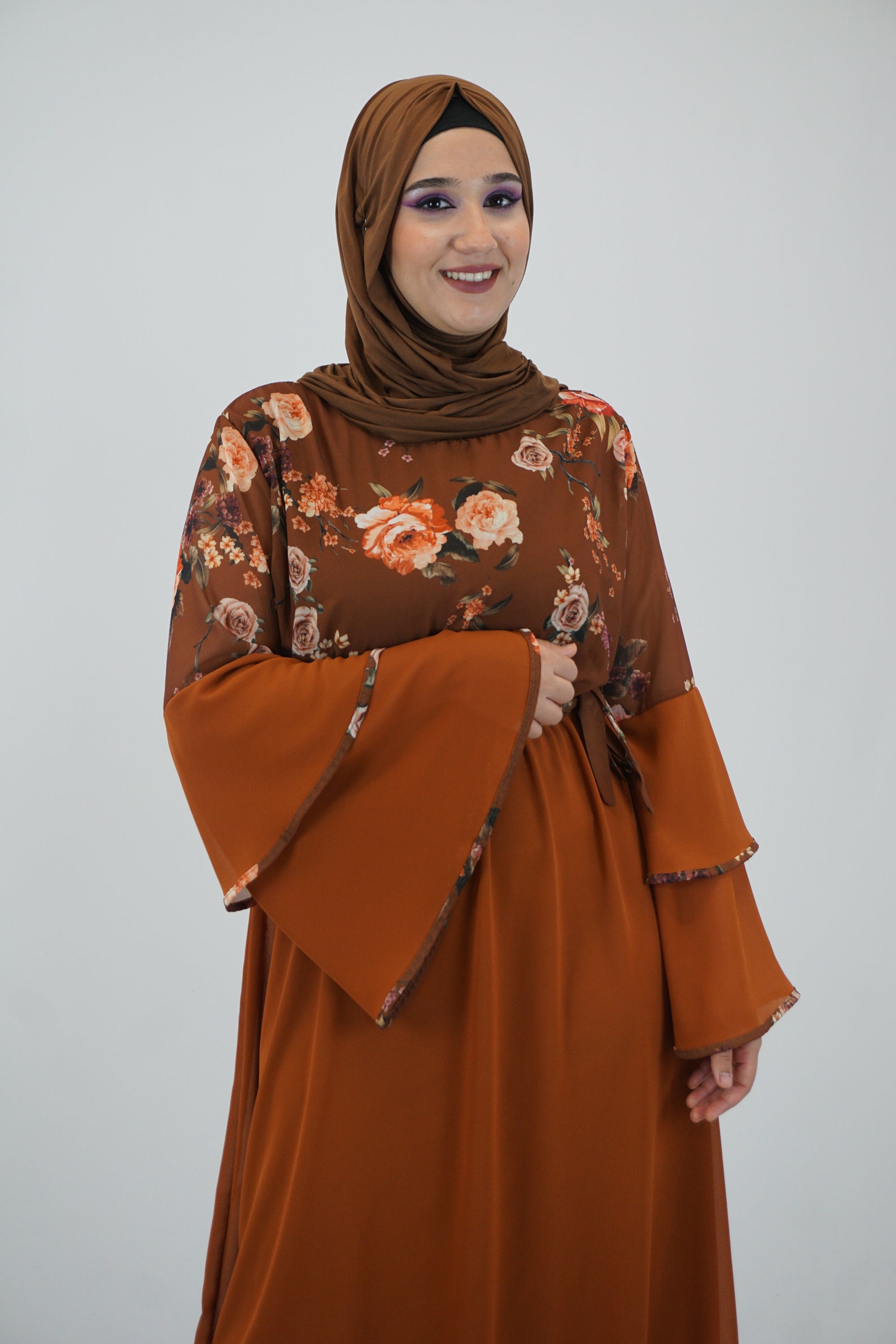 Kleid Farheen Ocker