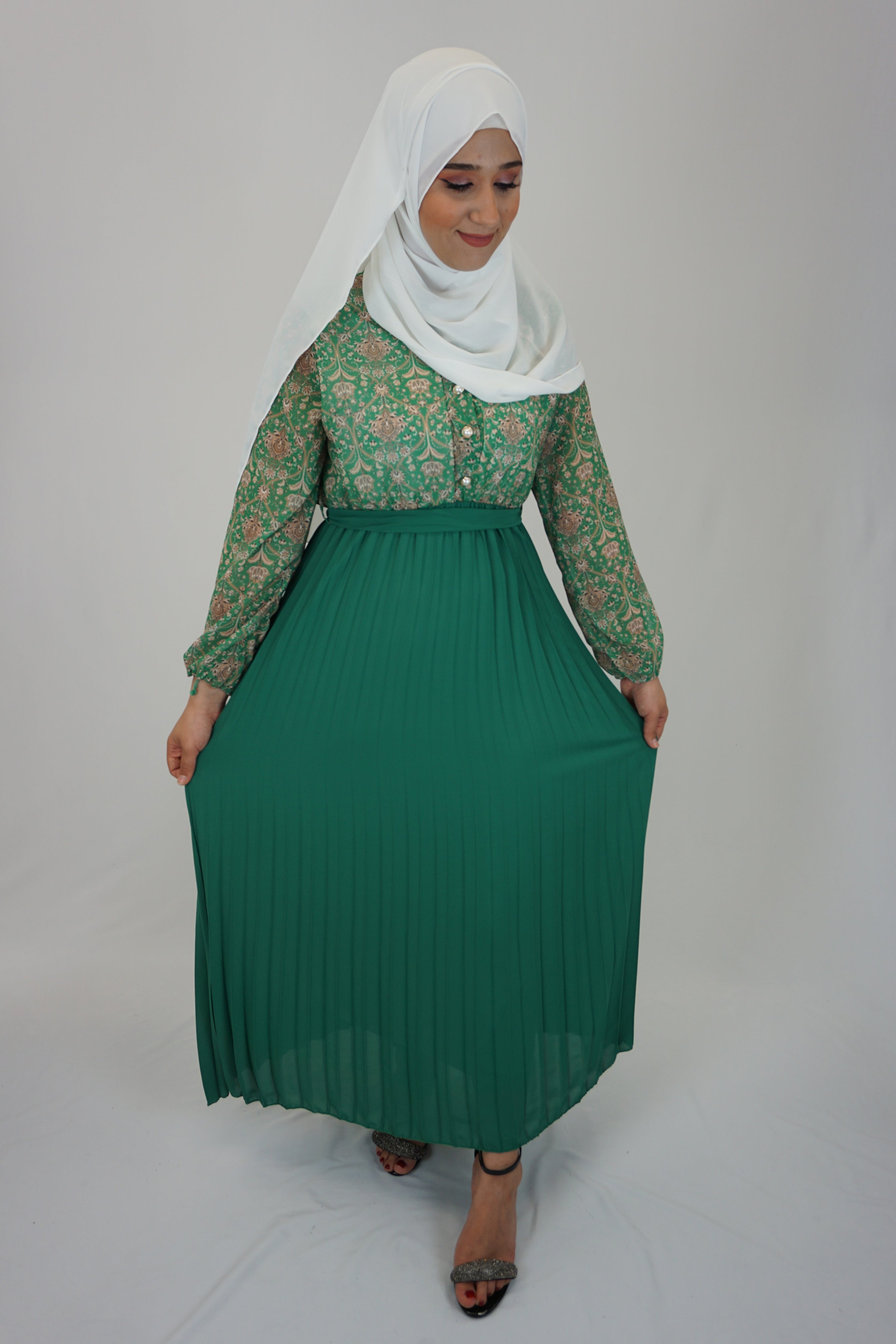 Kleid Taiba Grün