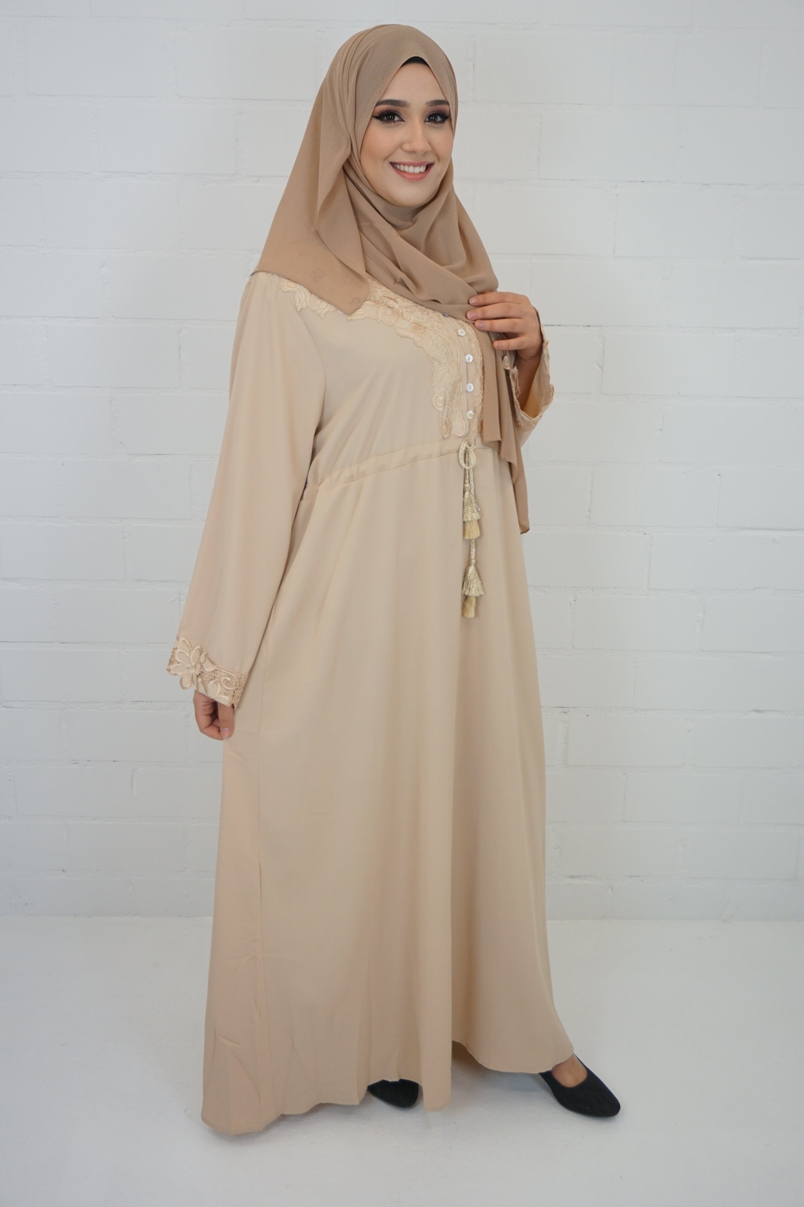 Abaya Asja Beige