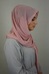 Chiffon XL Hijab Lightrosa