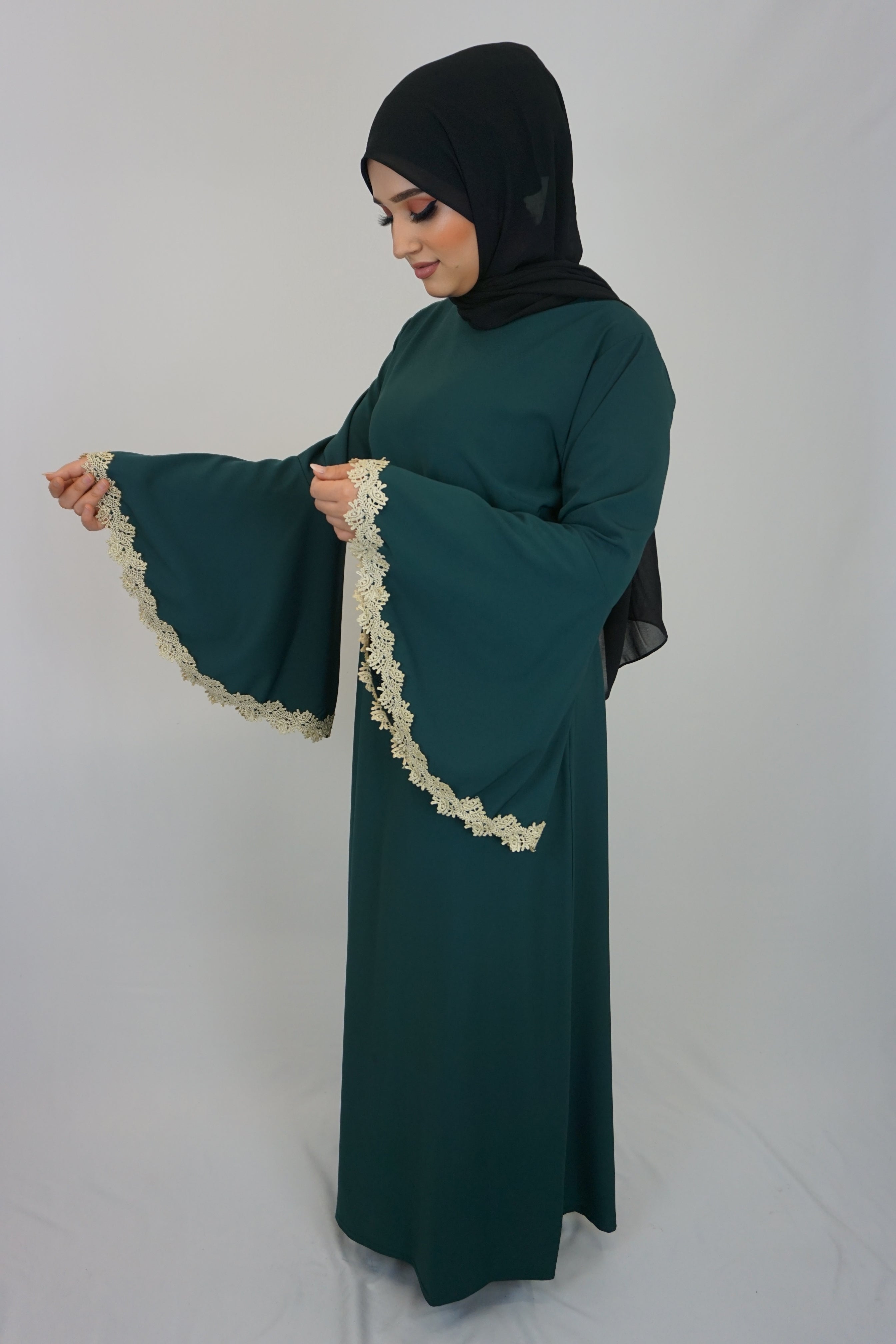 Abaya Sultana Grün