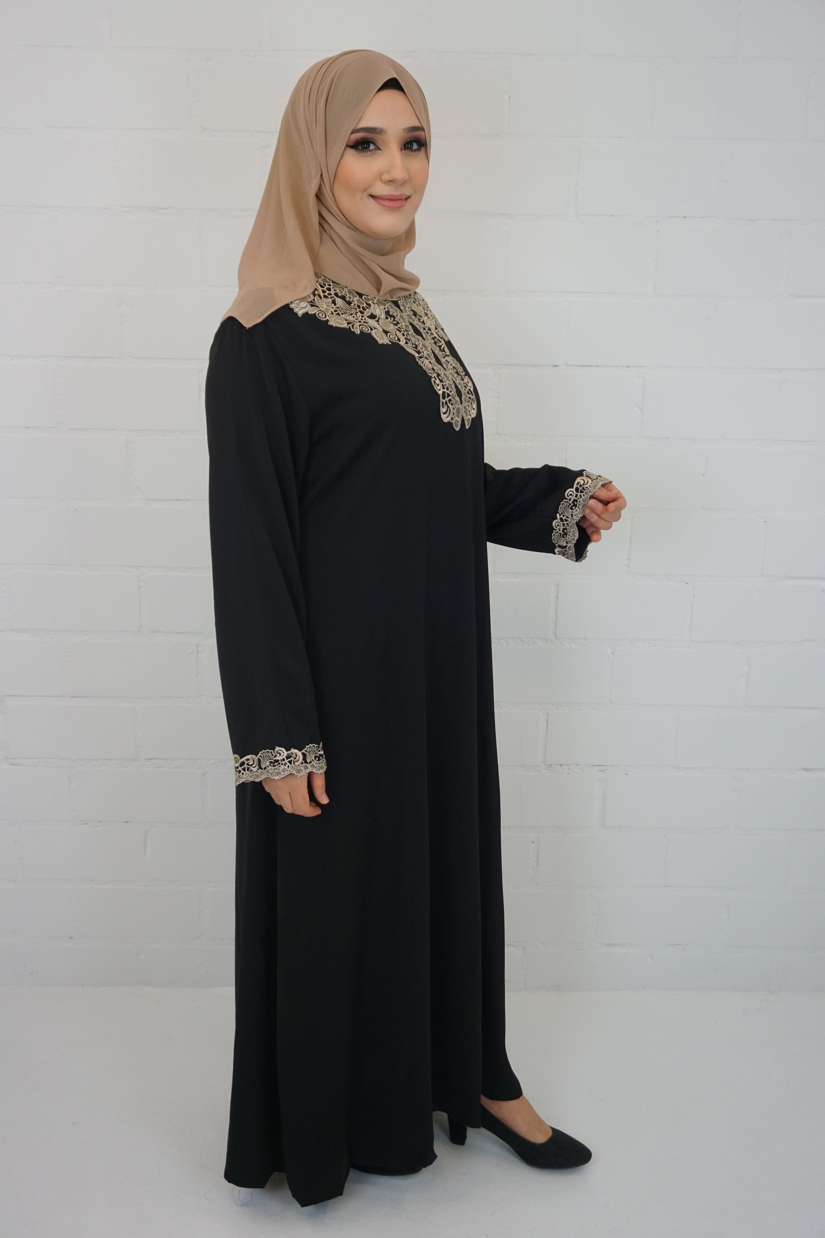 Abaya Edanur Schwarz