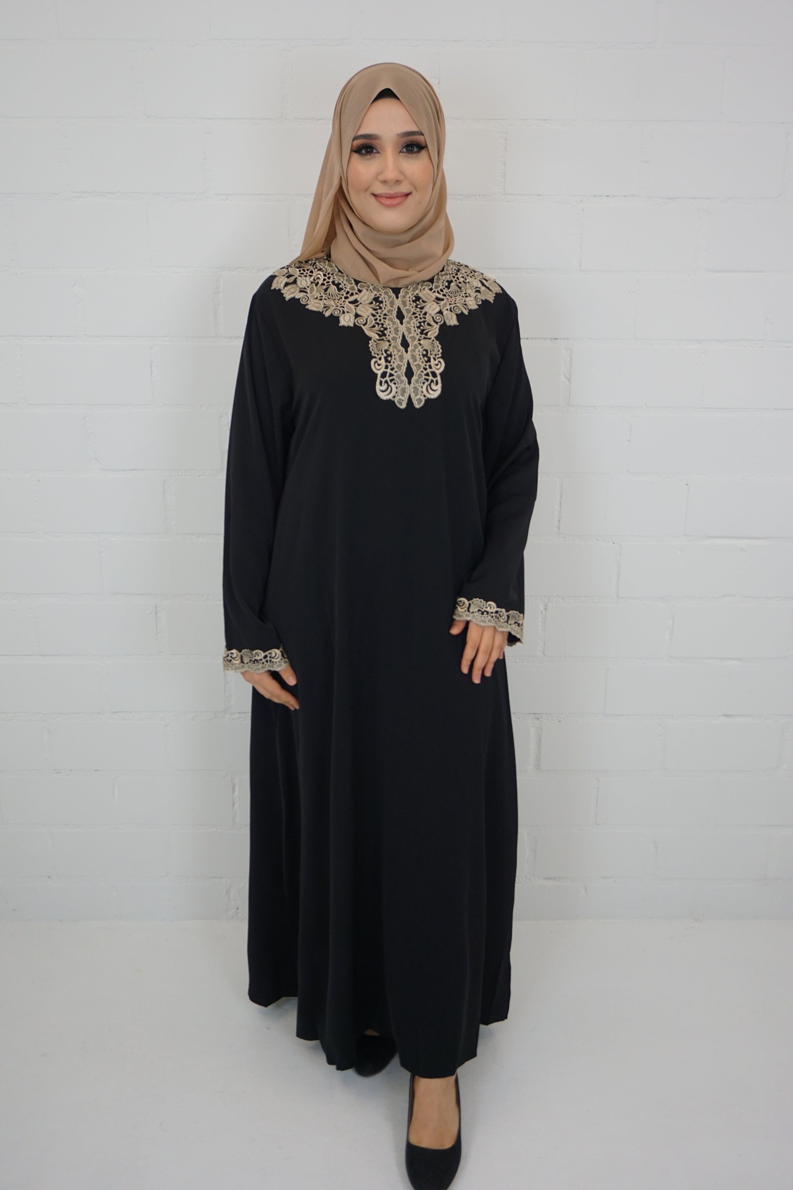 Abaya Edanur Schwarz