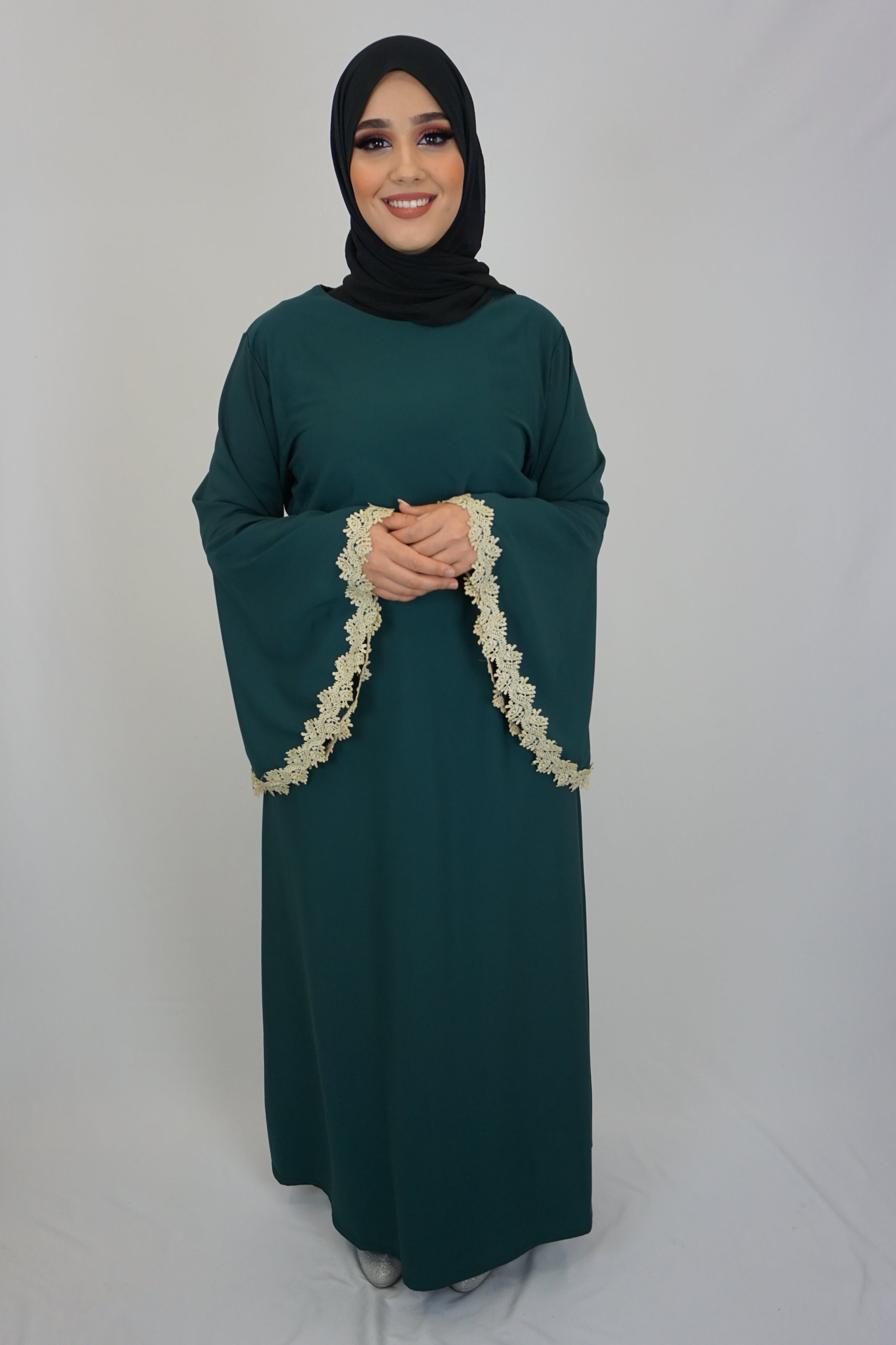 Abaya Sultana Grün