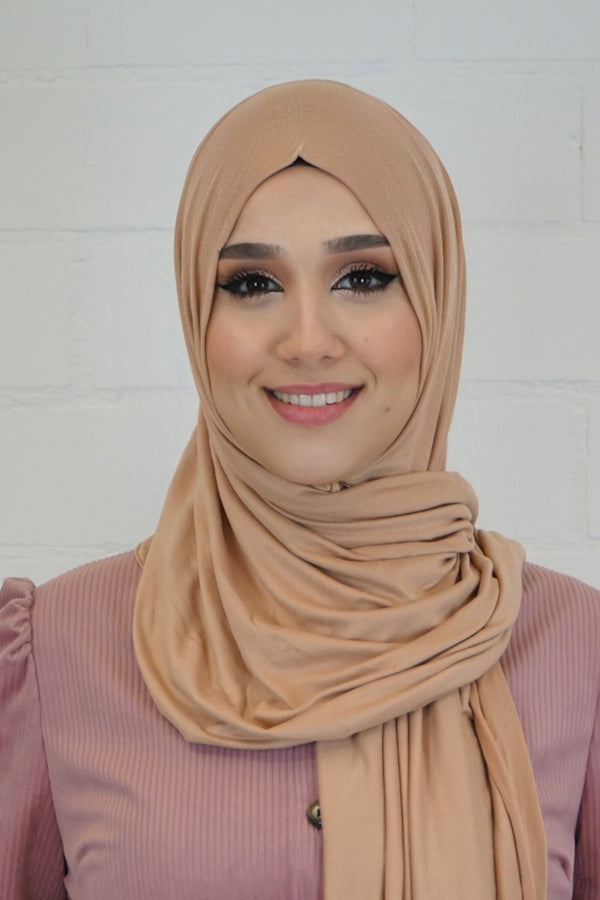 Jersey Hijab Fiza Honigmelone