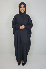 Hijab-Abaya 2 Schwarz