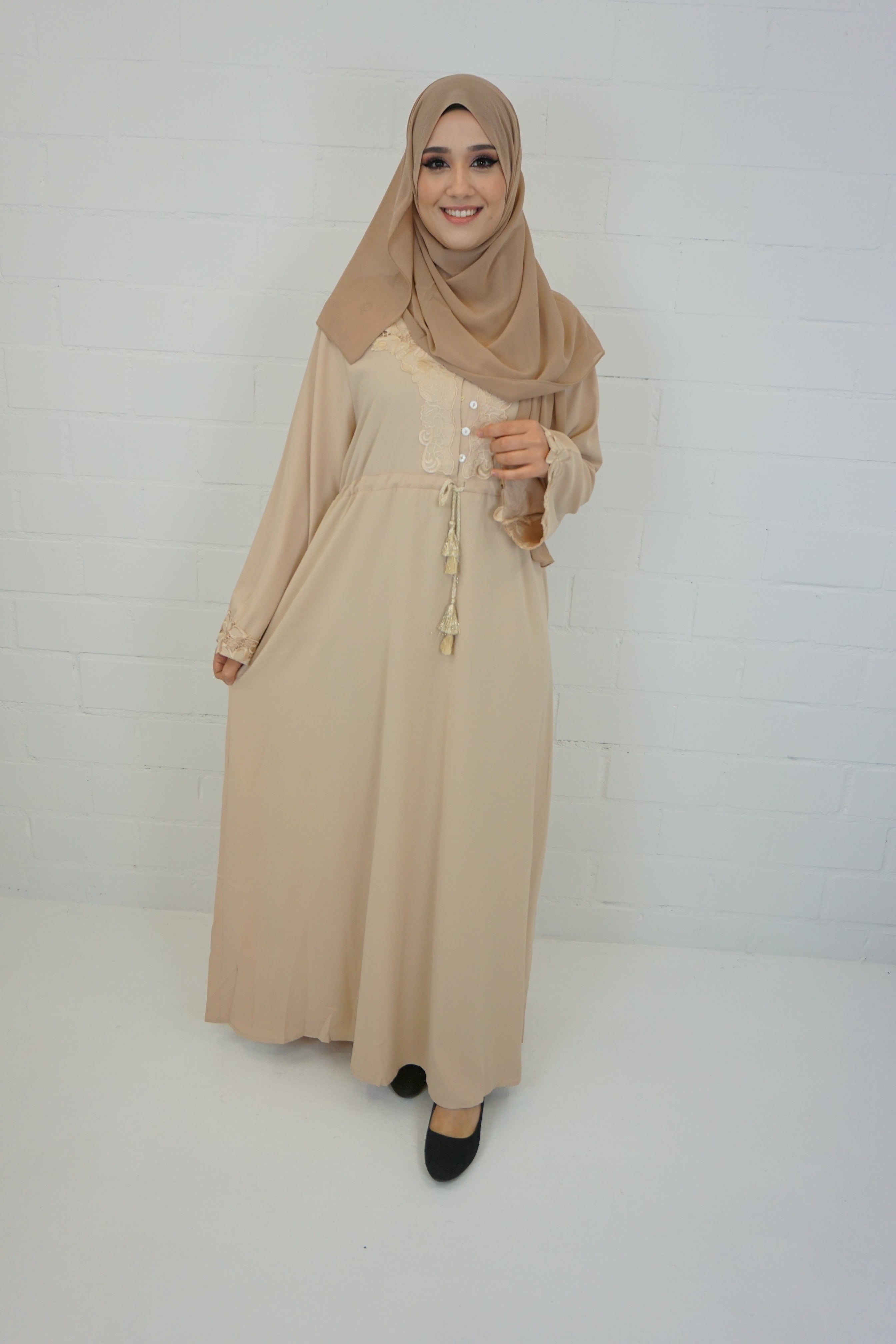 Abaya Asja Beige