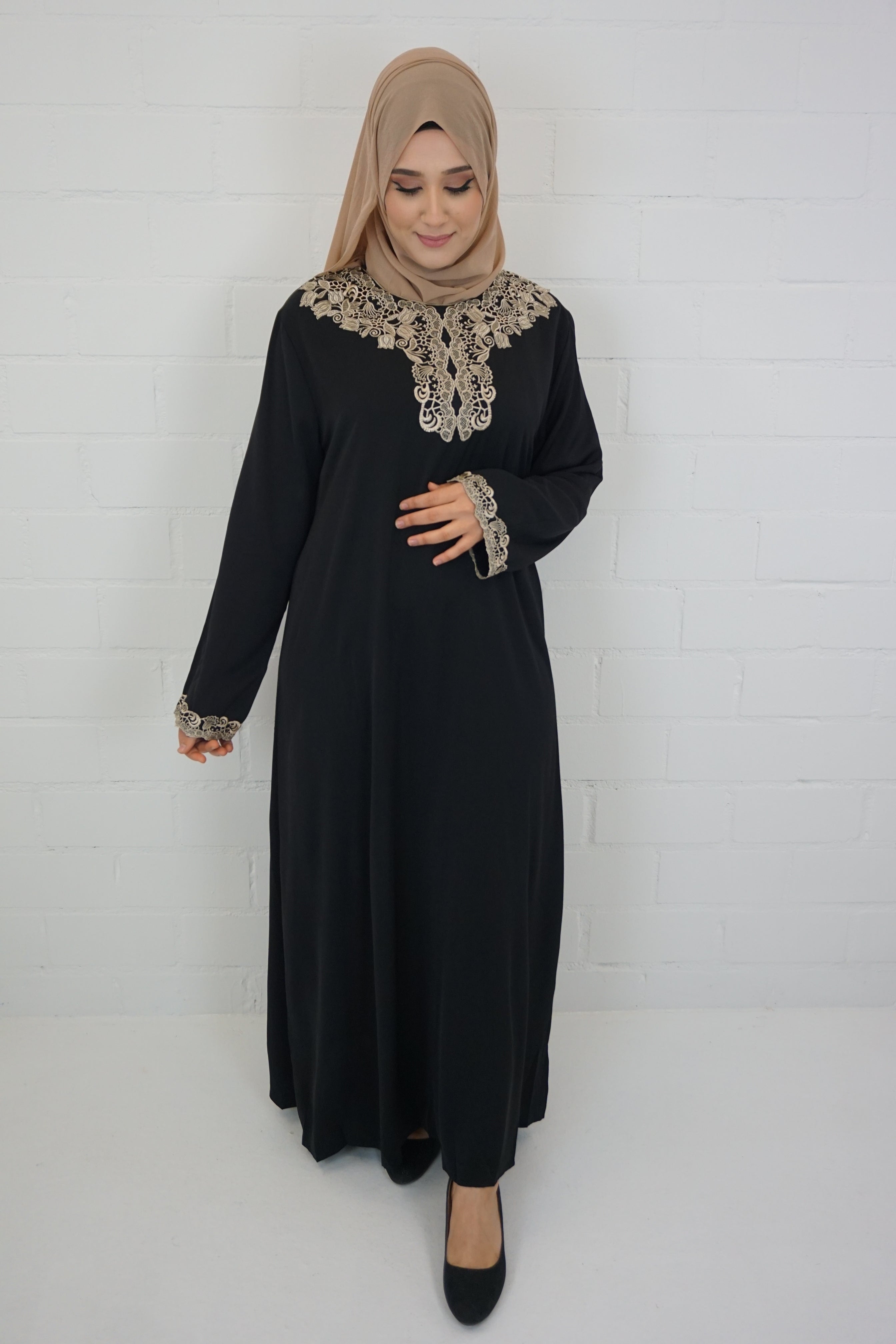 Abaya Edanur Schwarz