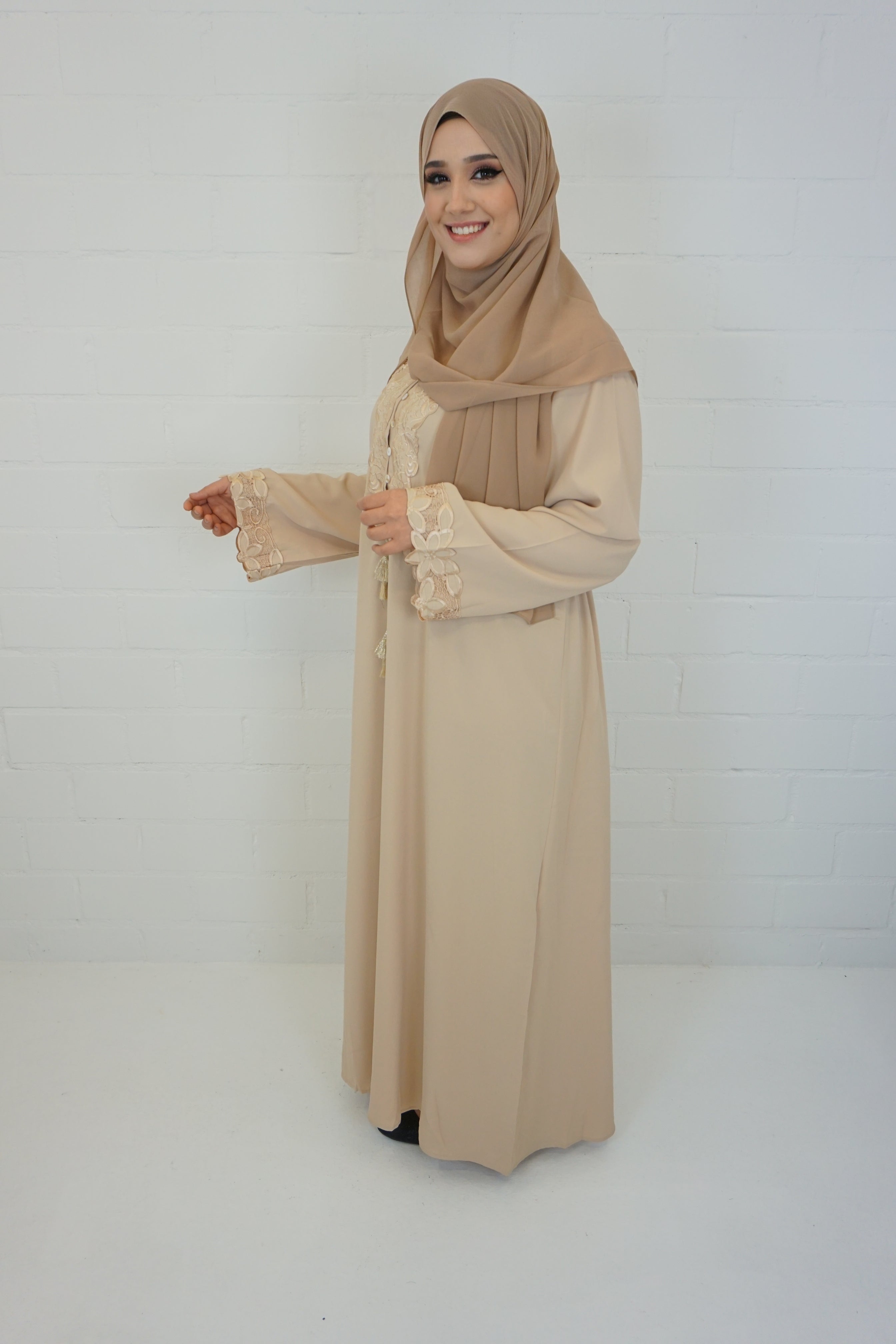 Abaya Asja Beige