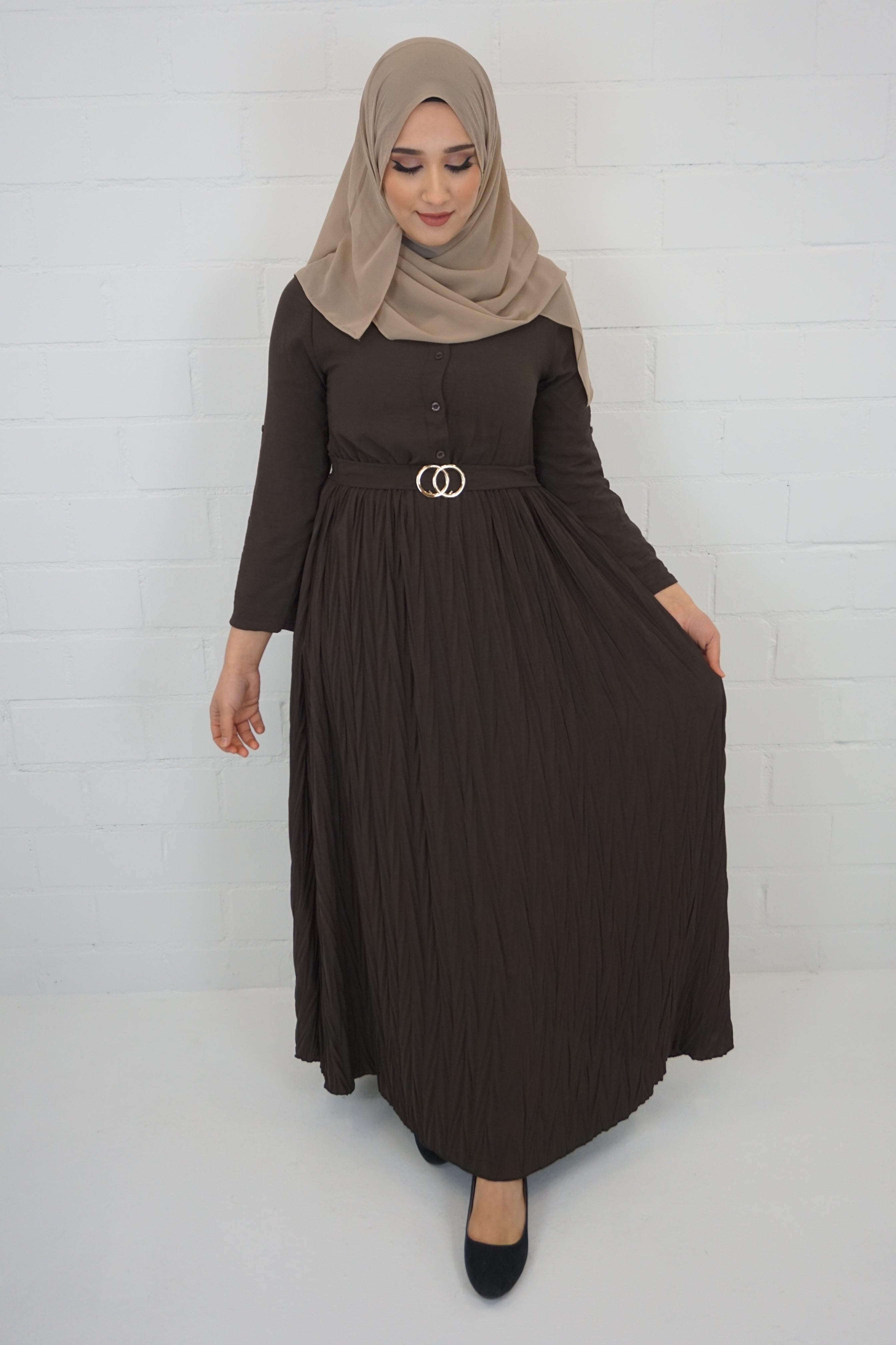 Abaya Nusret Dunkelbraun