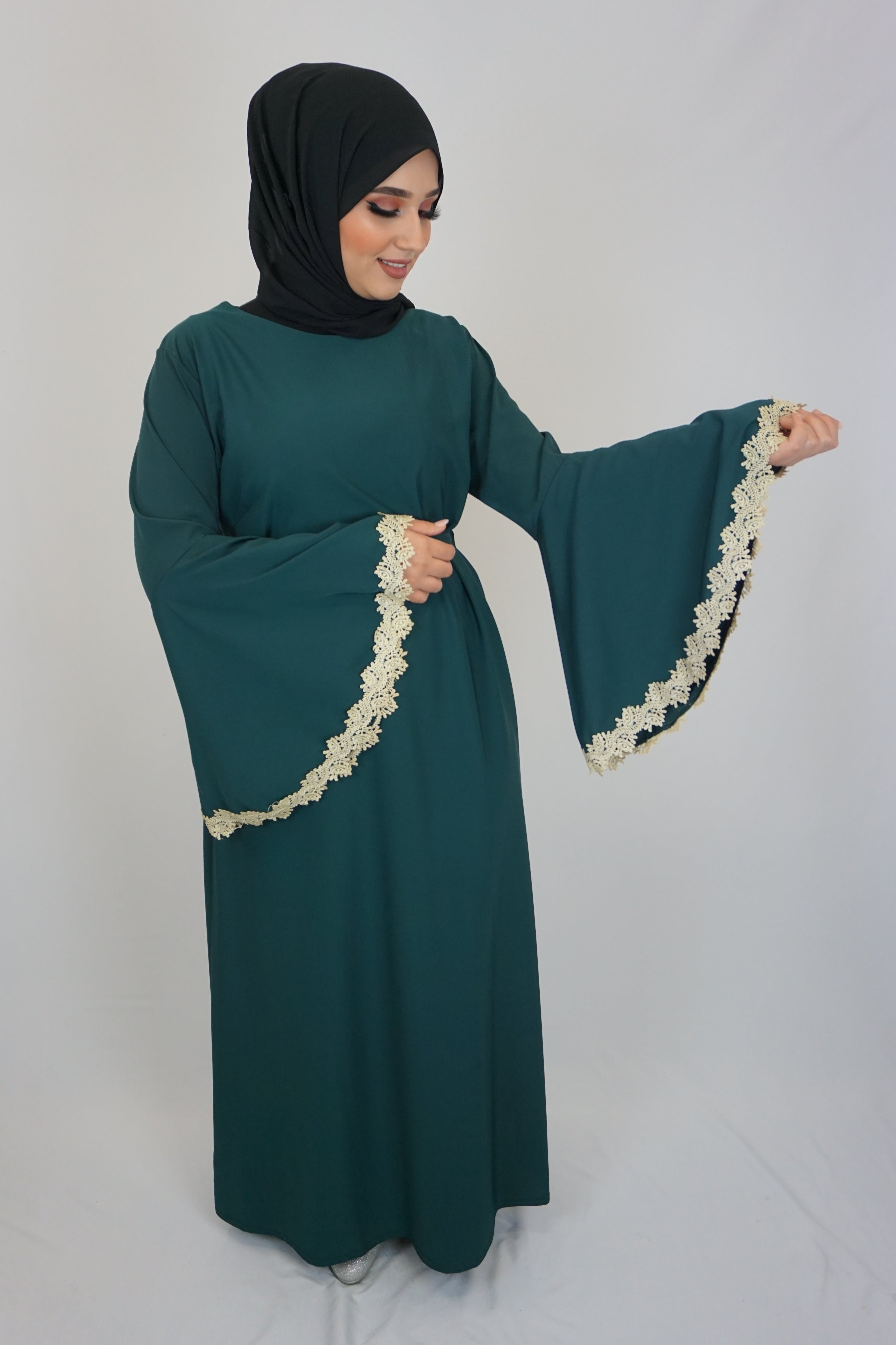 Abaya Sultana Grün