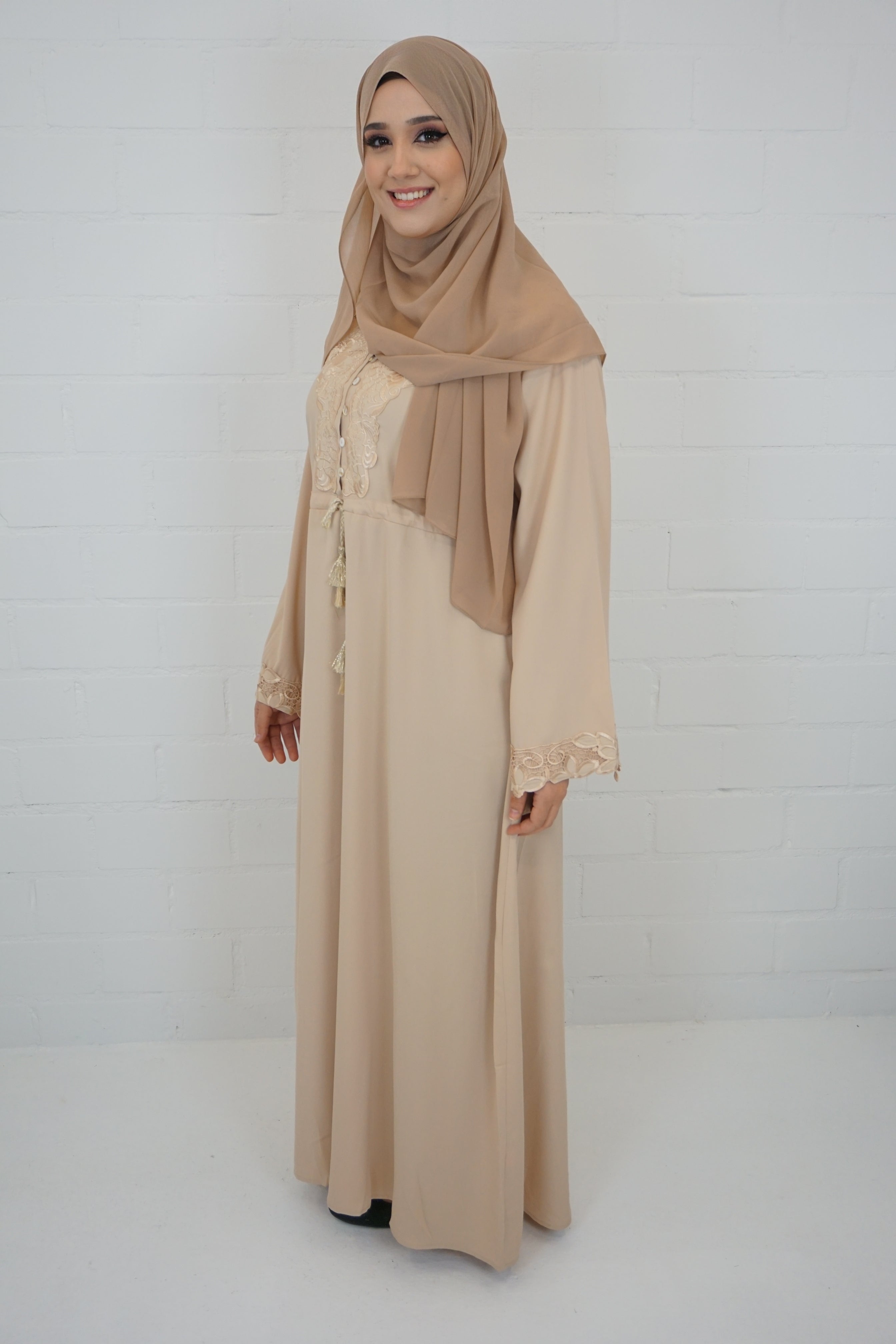 Abaya Asja Beige