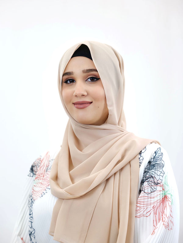 Chiffon Hijab Maira Vanille