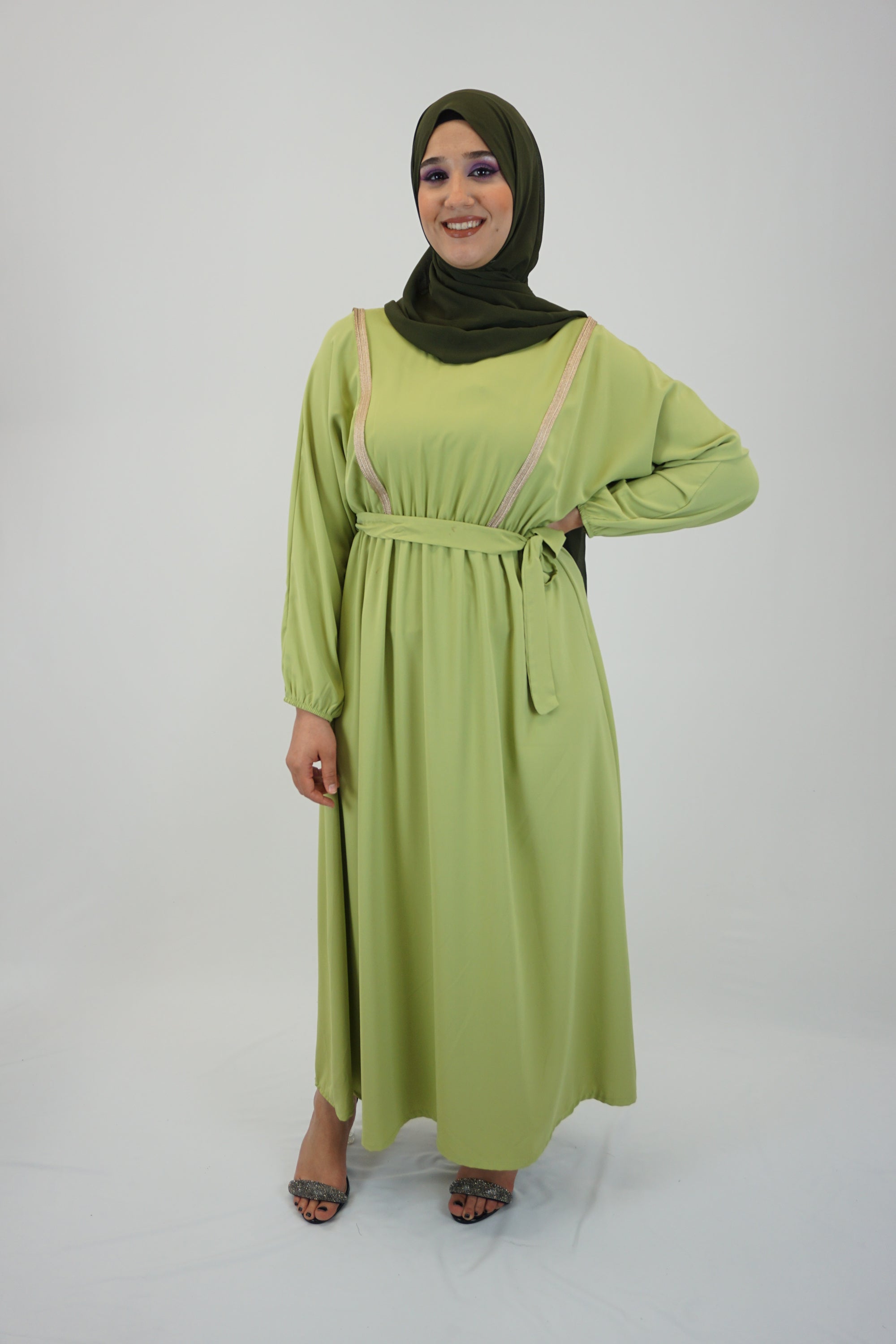 Kleid Bisma Lime