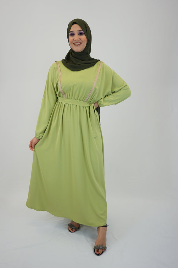 Kleid Bisma Lime