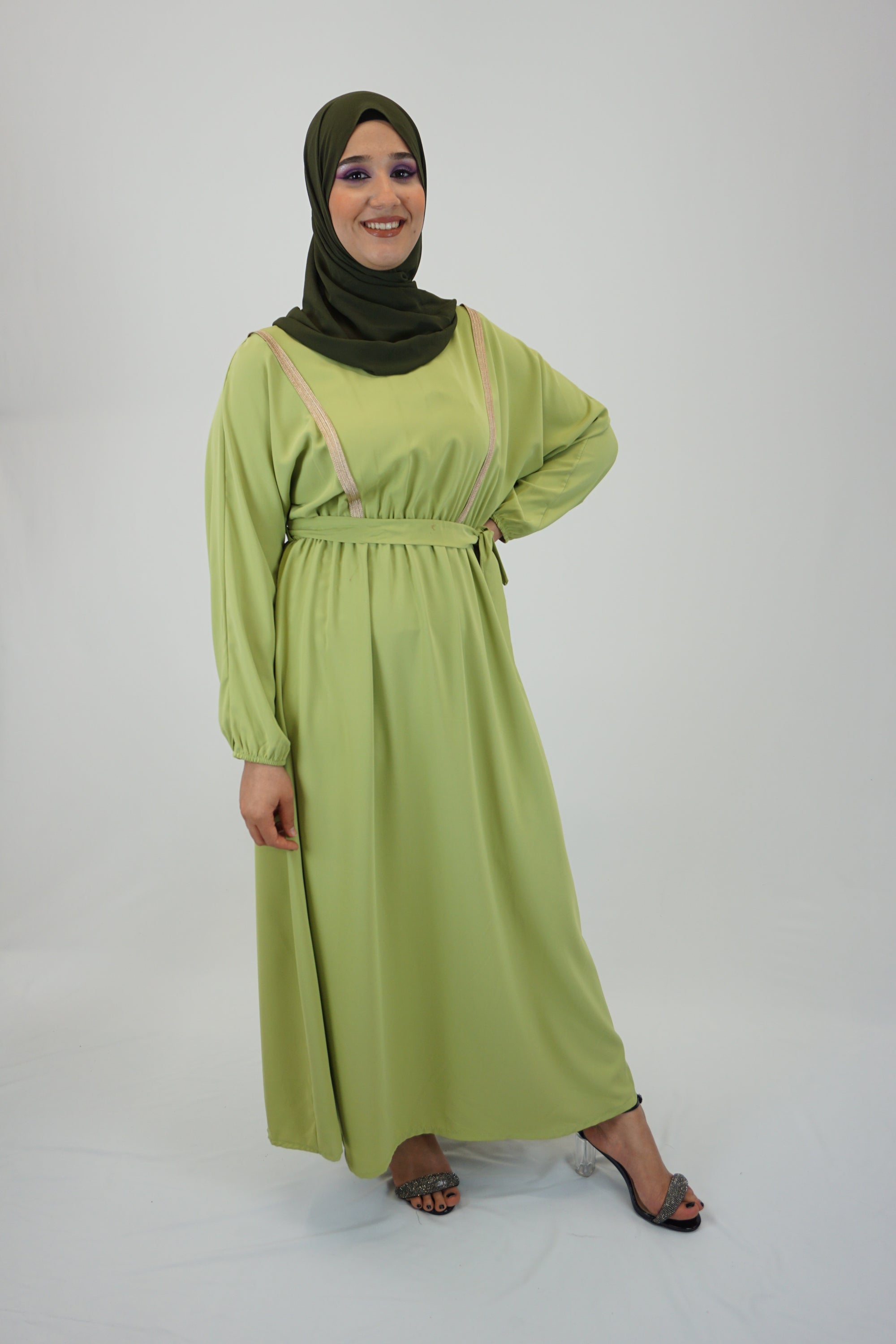 Kleid Bisma Lime