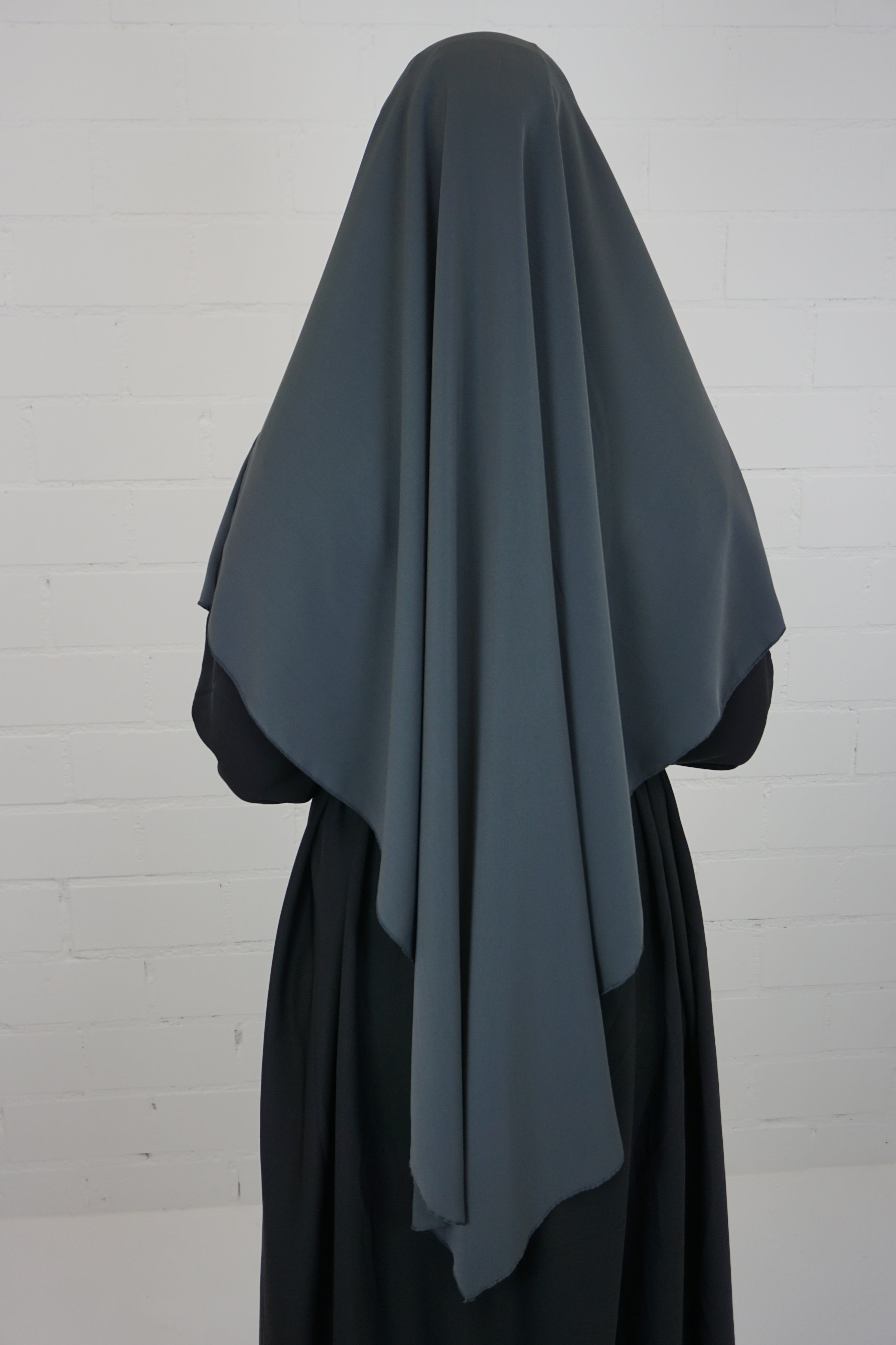 Medina Khimar 1-lagig Dunkelgrau