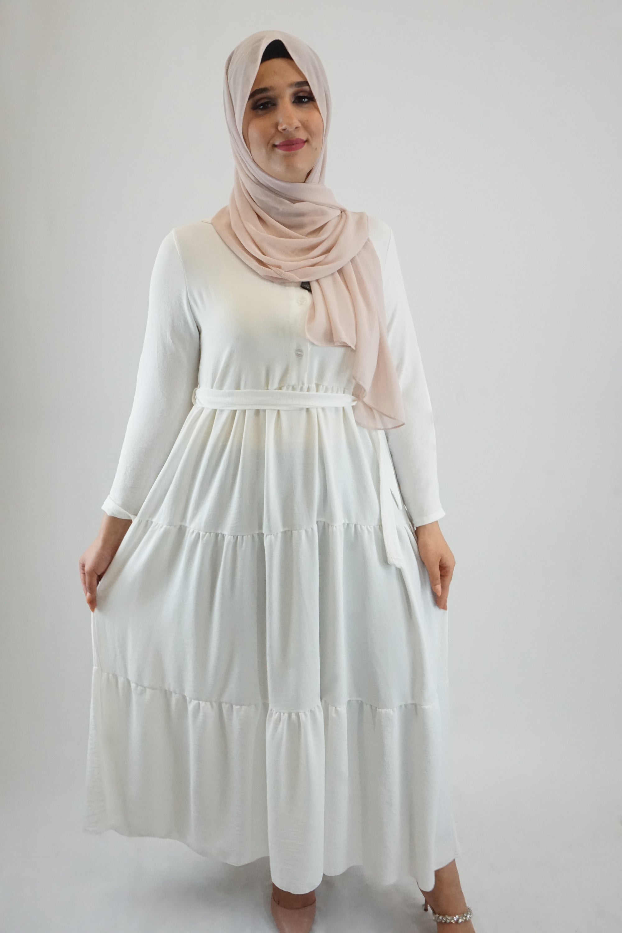 Kleid Neha Weiß