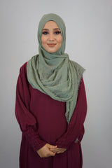 Daily Hijab Dalia Blattgrün
