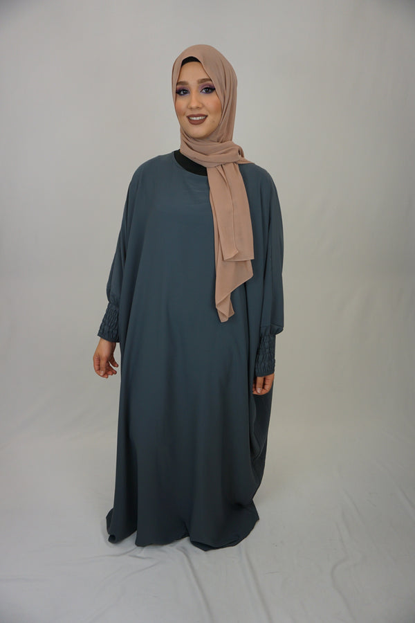 Jilbab Kleid Amaya Dunkelgrau