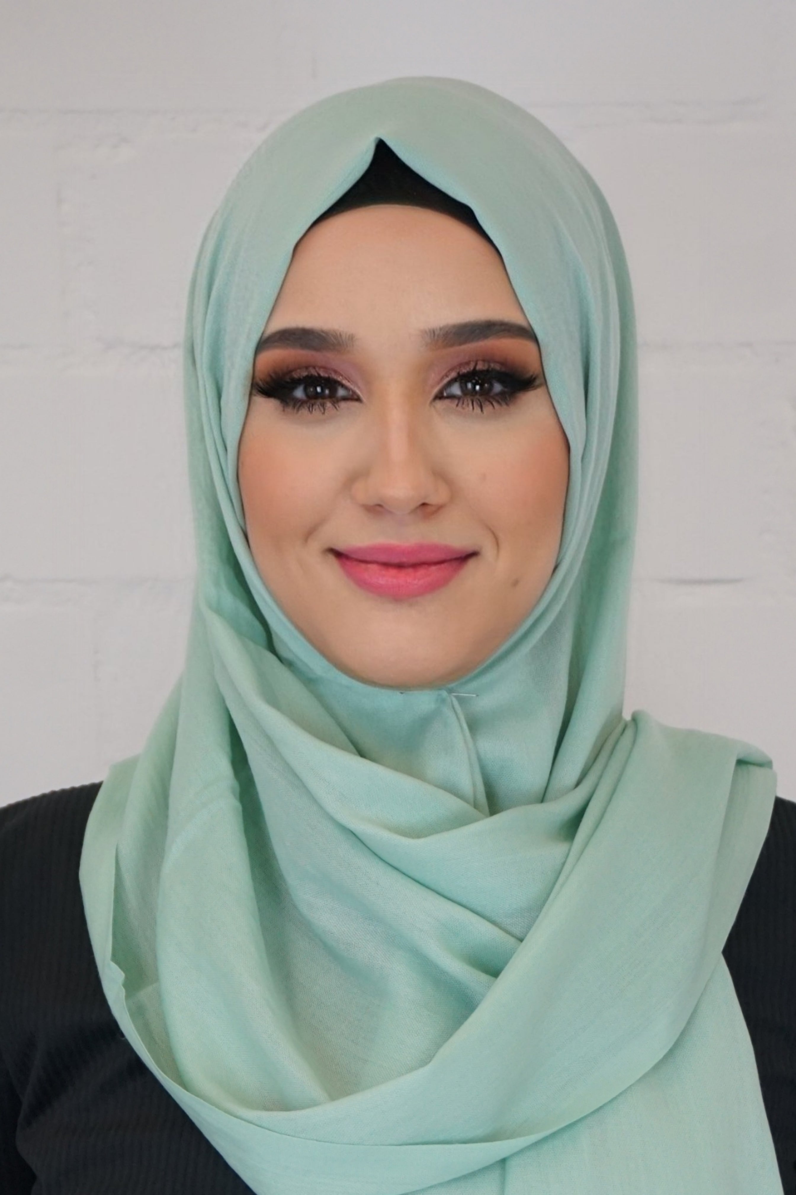 Baumwoll Hijab Almaz Pistazie