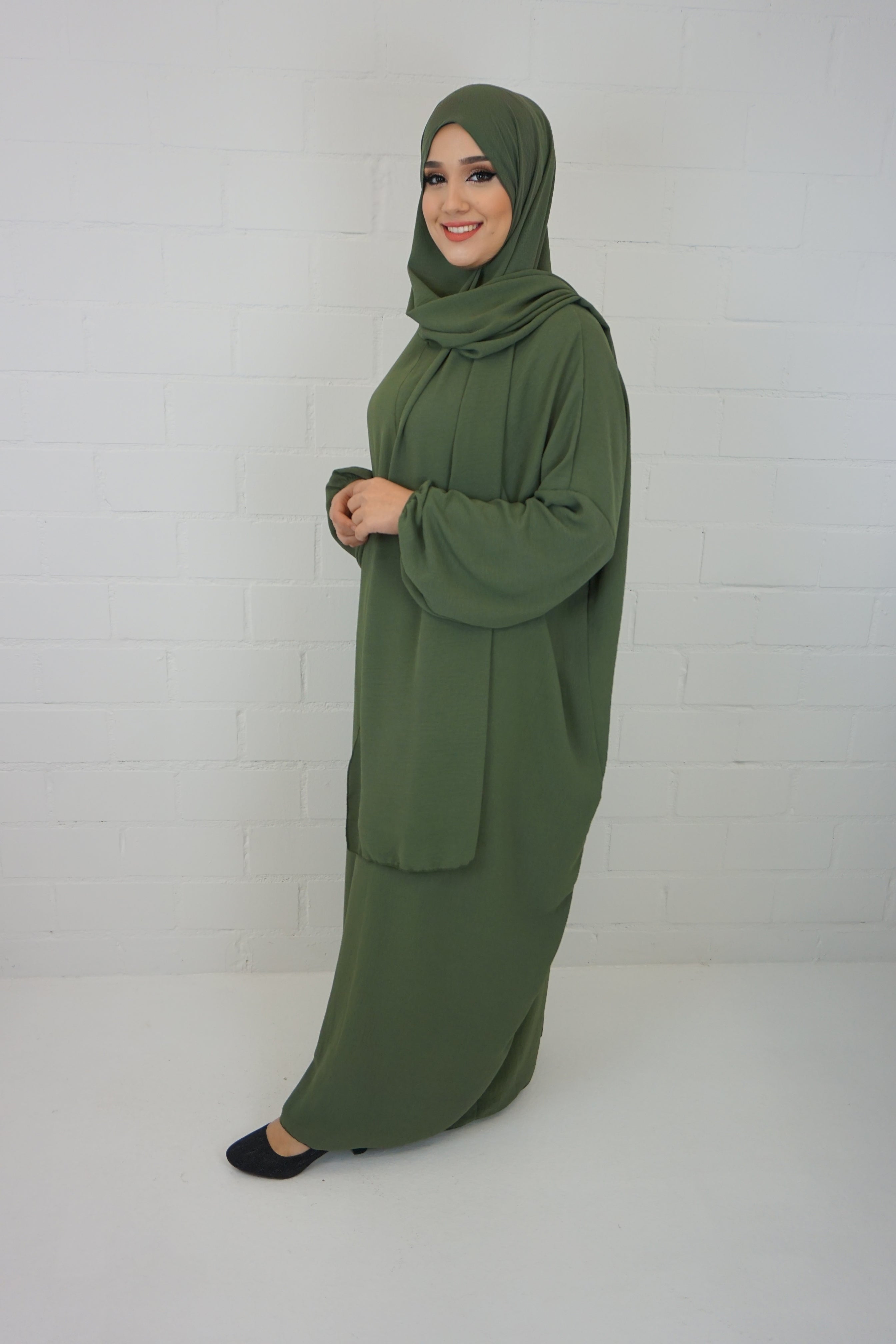 Jazz Hijab-Abaya Darkoliv