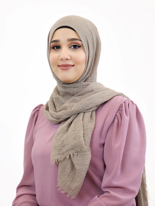 Daily Hijab Dalia Pastellbraun