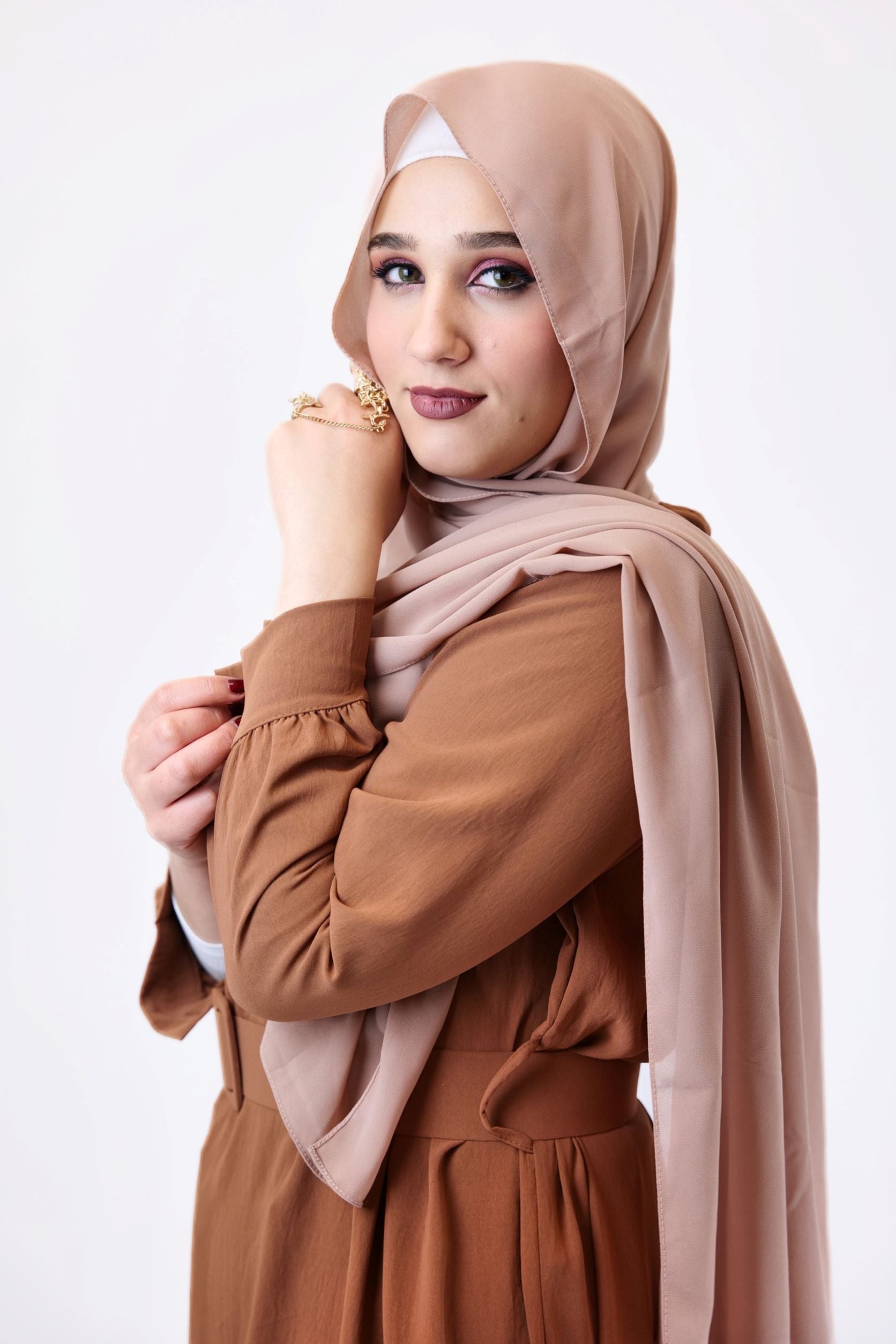 Kleid Nour Camel