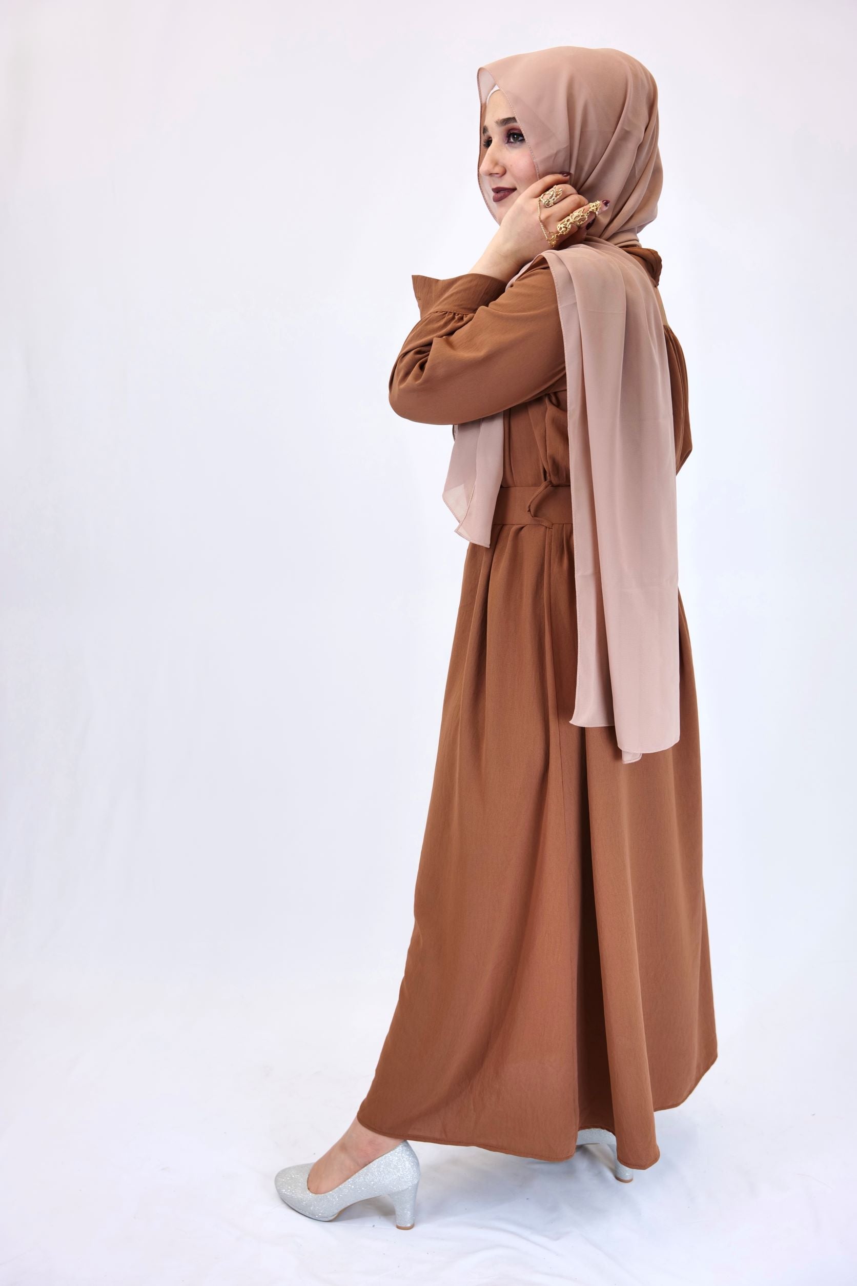 Kleid Nour Camel