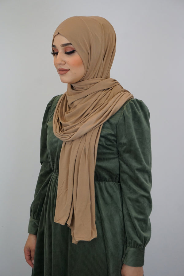 Jersey XL Hijab Haselnuss