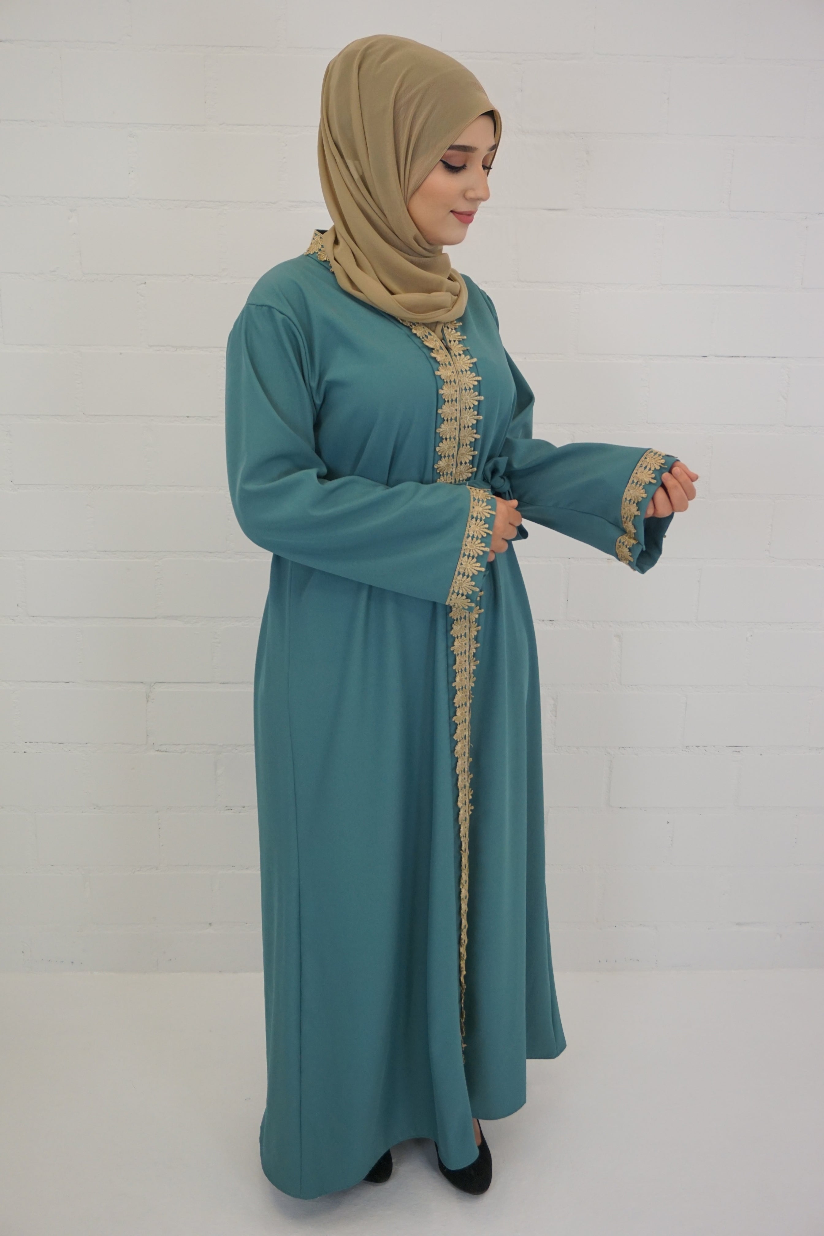 Abaya Faheema Pistazie