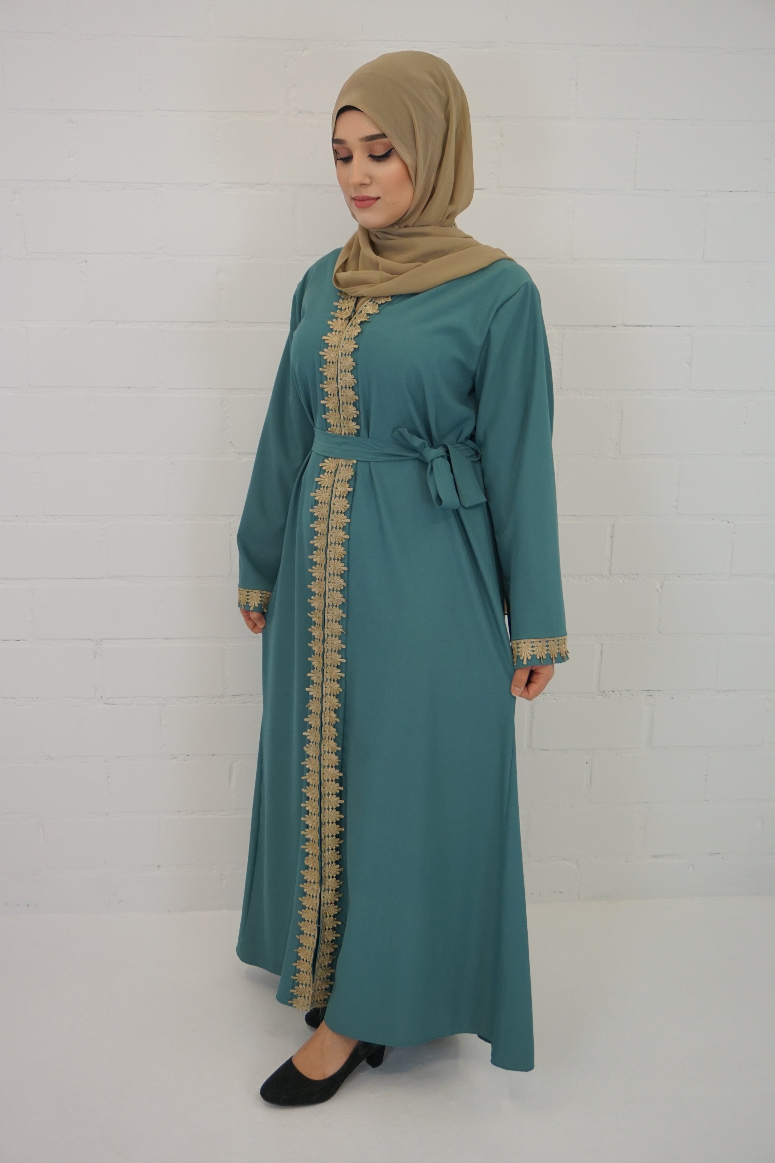 Abaya Faheema Pistazie