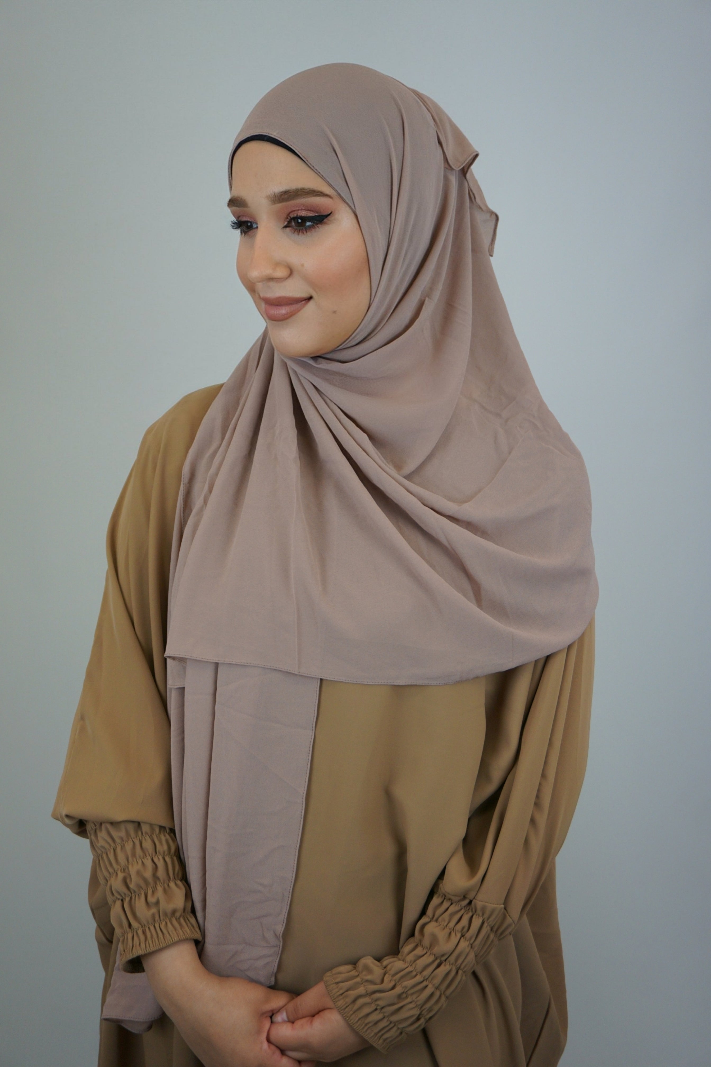 Chiffon FertigHijab Beige