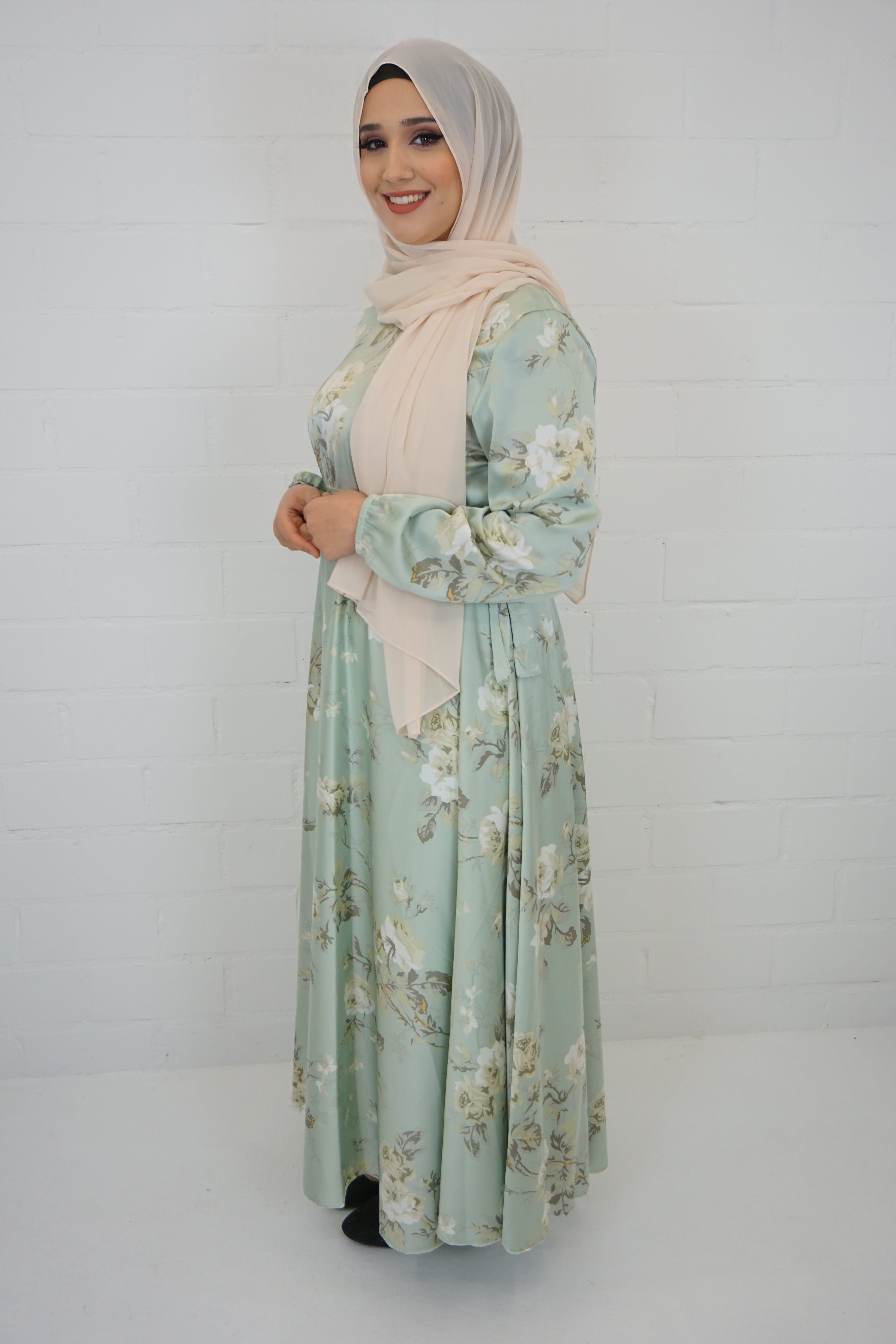 Abaya Selma Pistazie