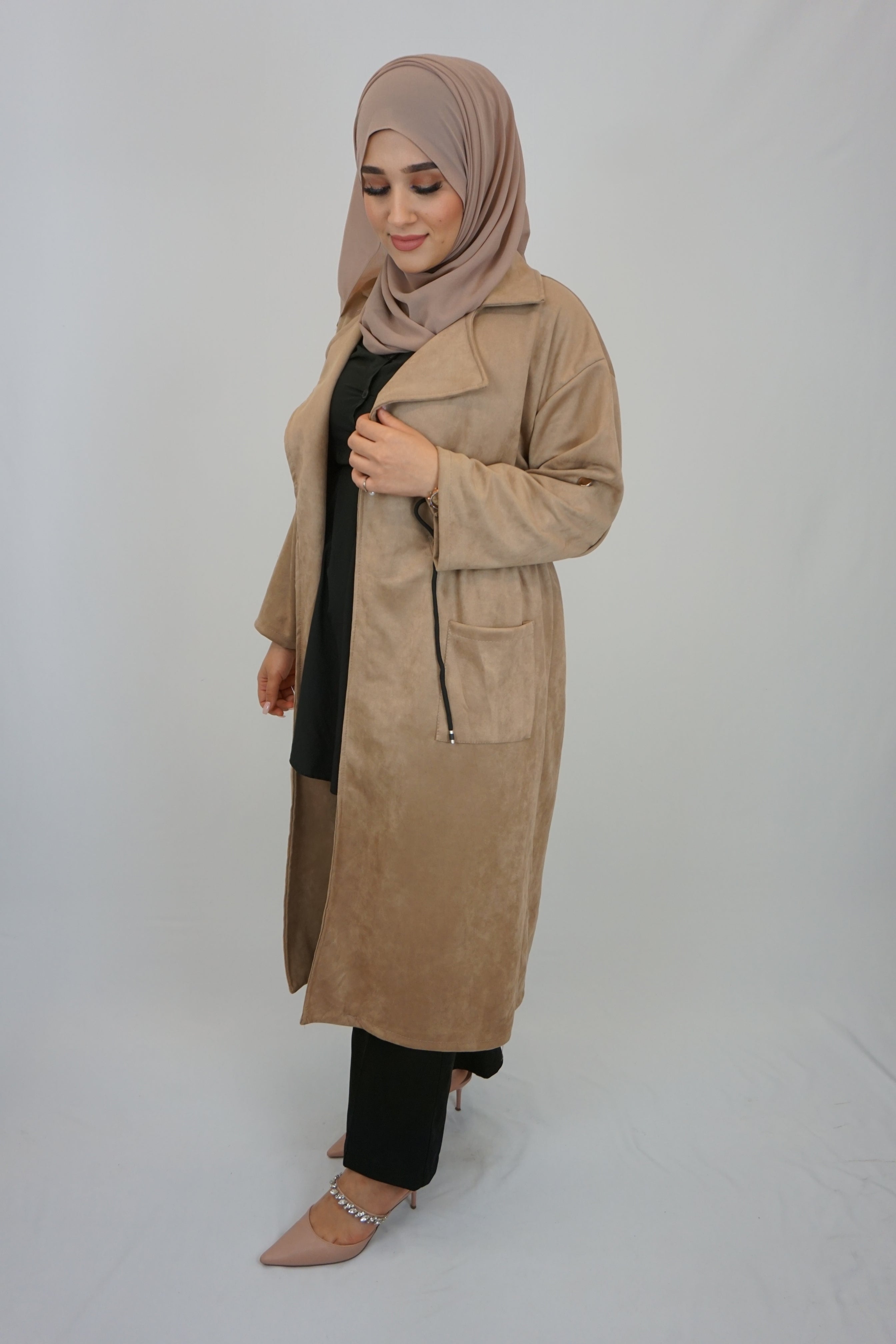 Maxi Cardigan Amla Beige