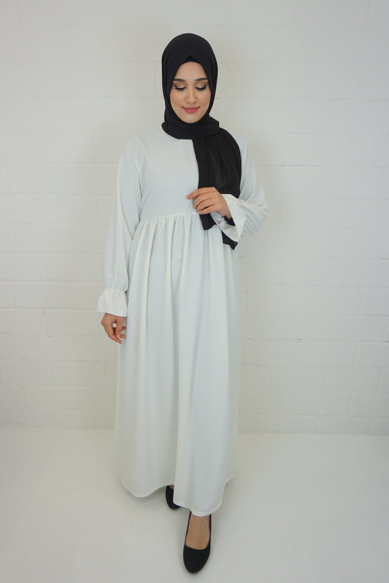 Abaya Asel Weiss